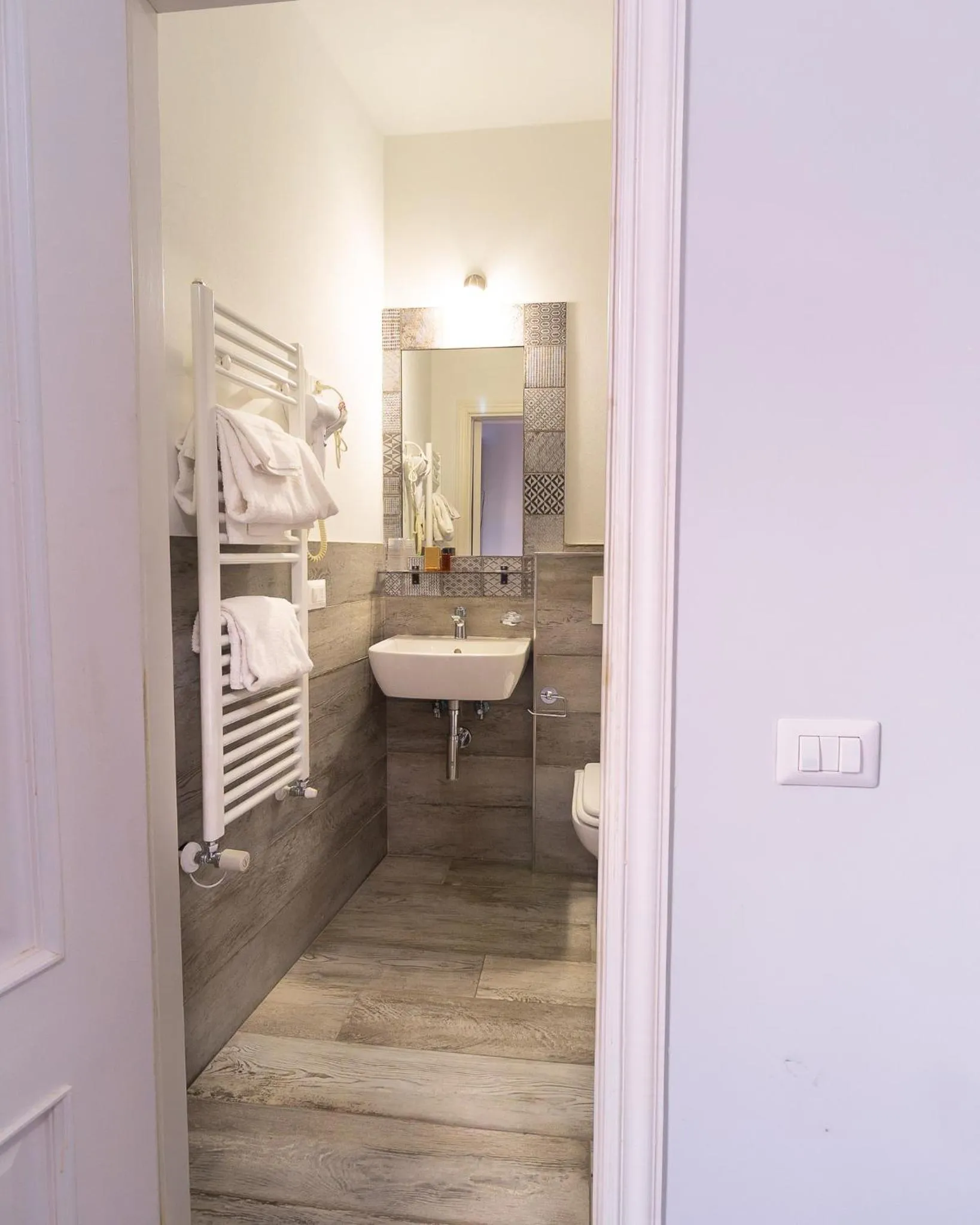 Bathroom in Hotel Villa Bonelli