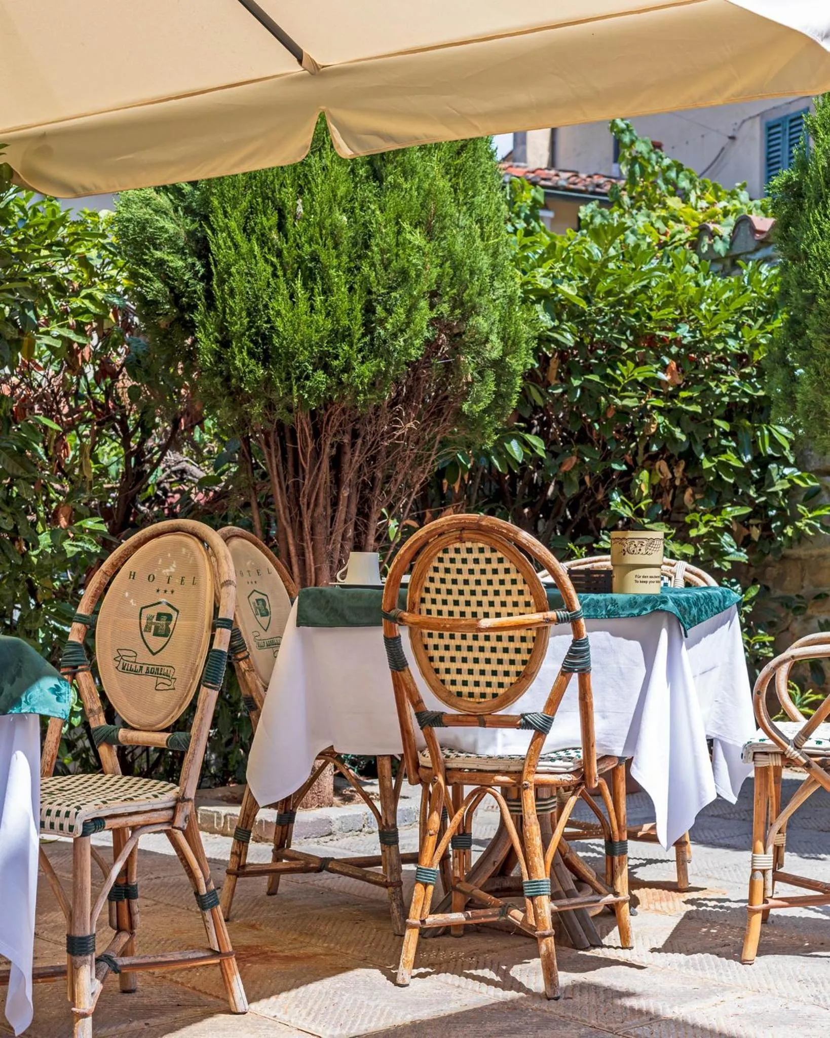 Patio in Hotel Villa Bonelli