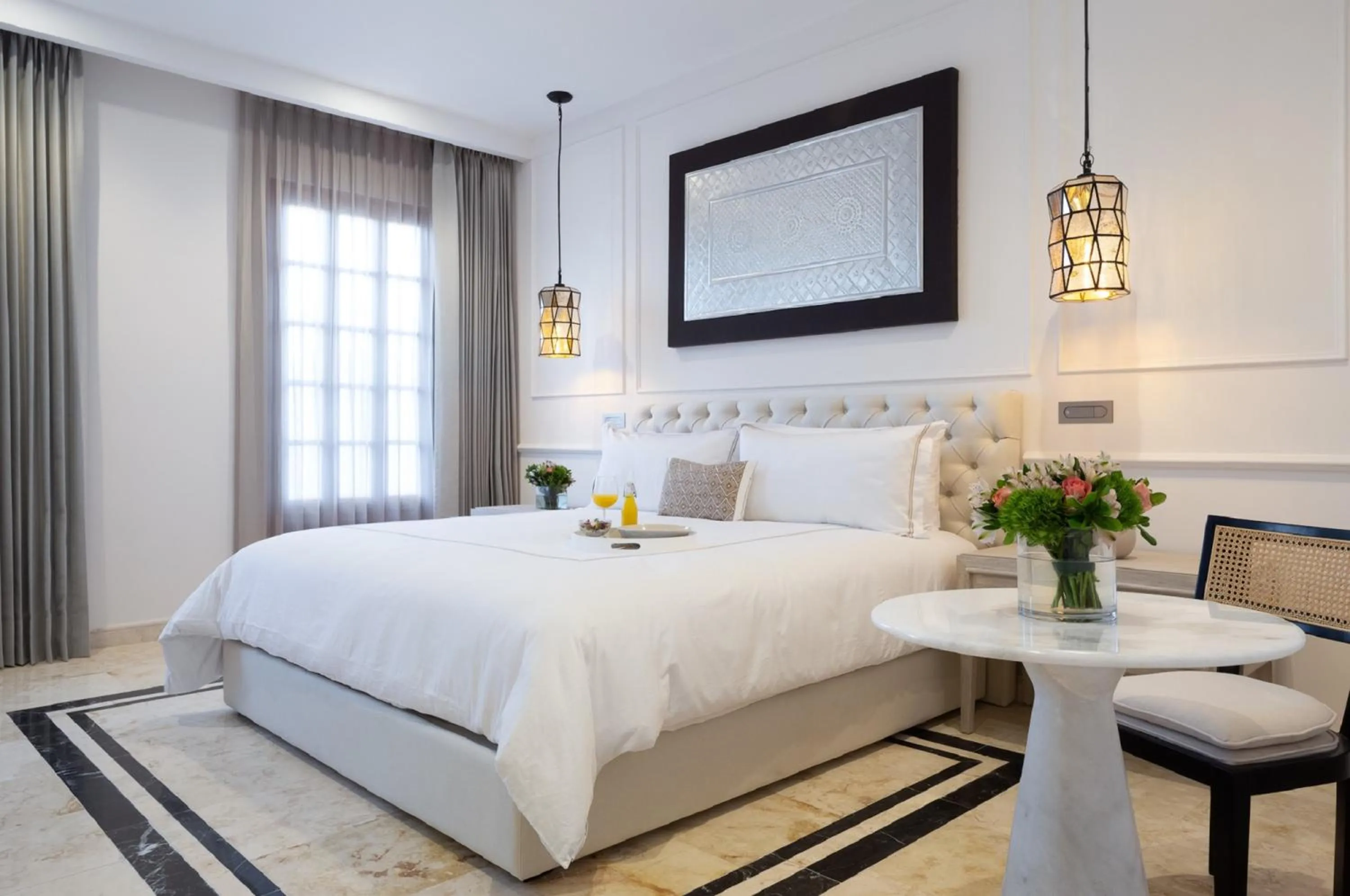 Bedroom, Bed in Más Palomas Concept House by Paloma's Hotels - Adults Only