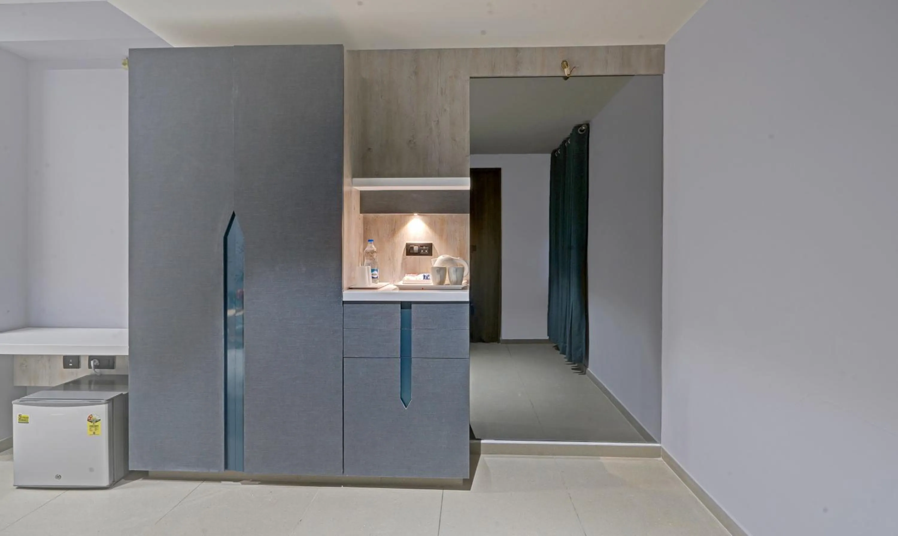 Bedroom in Treebo Premium La Orchid, Big Temple