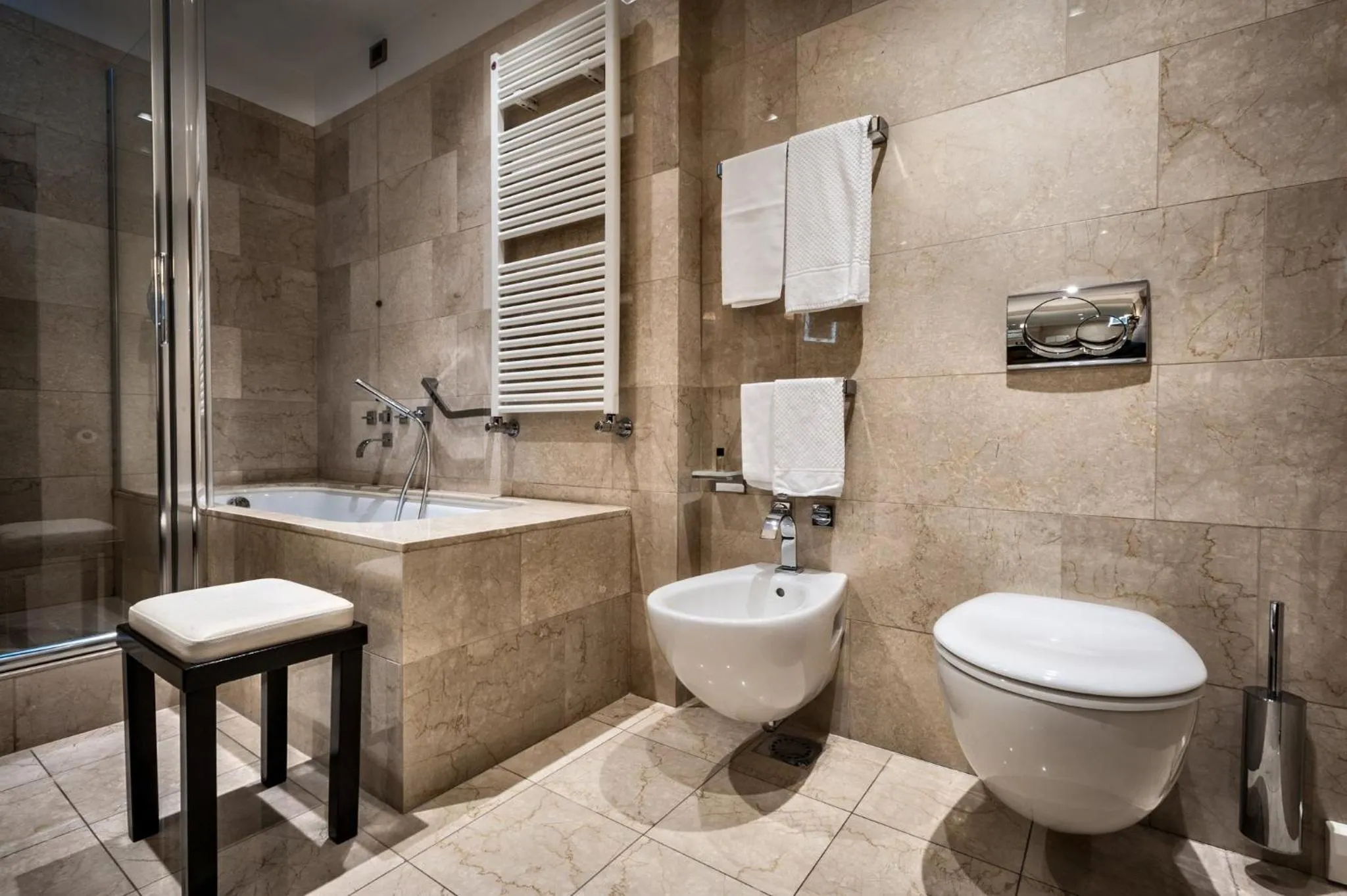Bathroom in Crowne Plaza Milan City by IHG