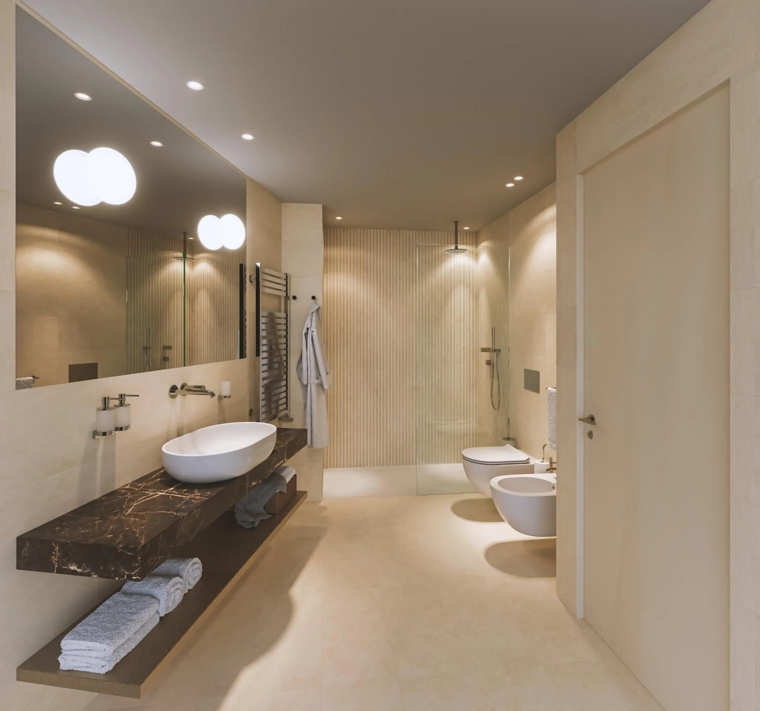 Bathroom in Crowne Plaza Milan City by IHG