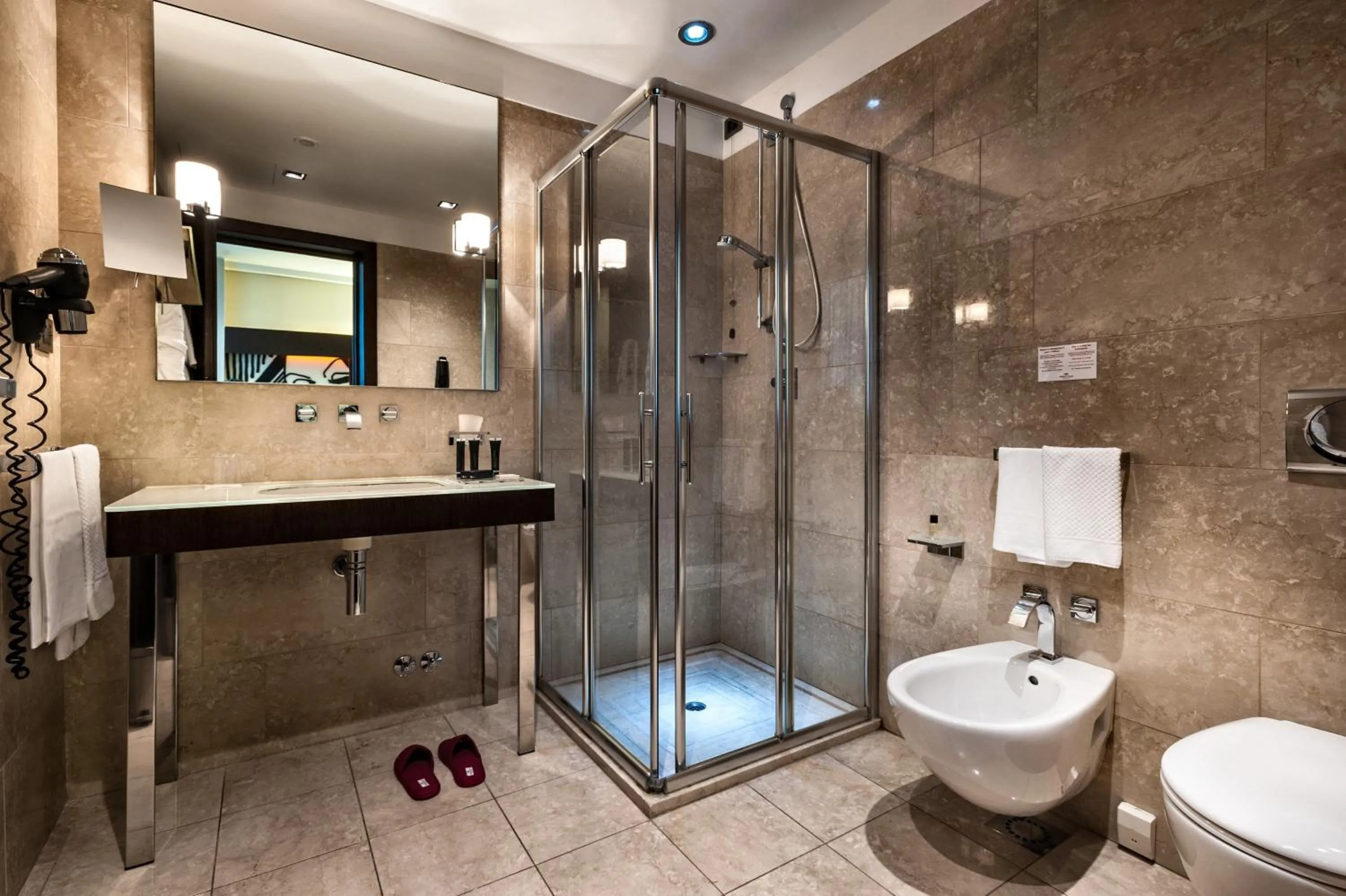 Bathroom in Crowne Plaza Milan City by IHG