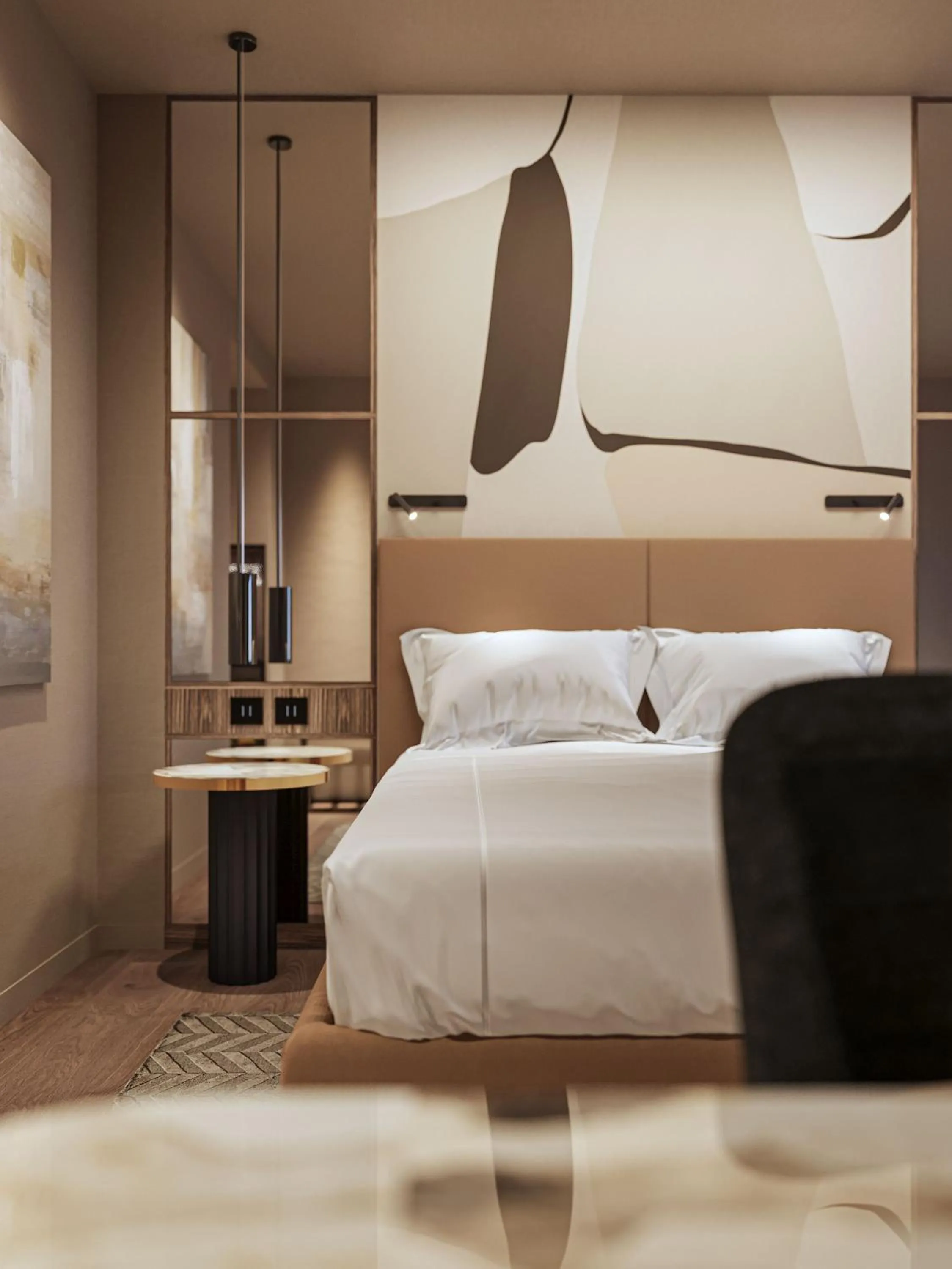 Bedroom, Bed in Crowne Plaza Milan City by IHG