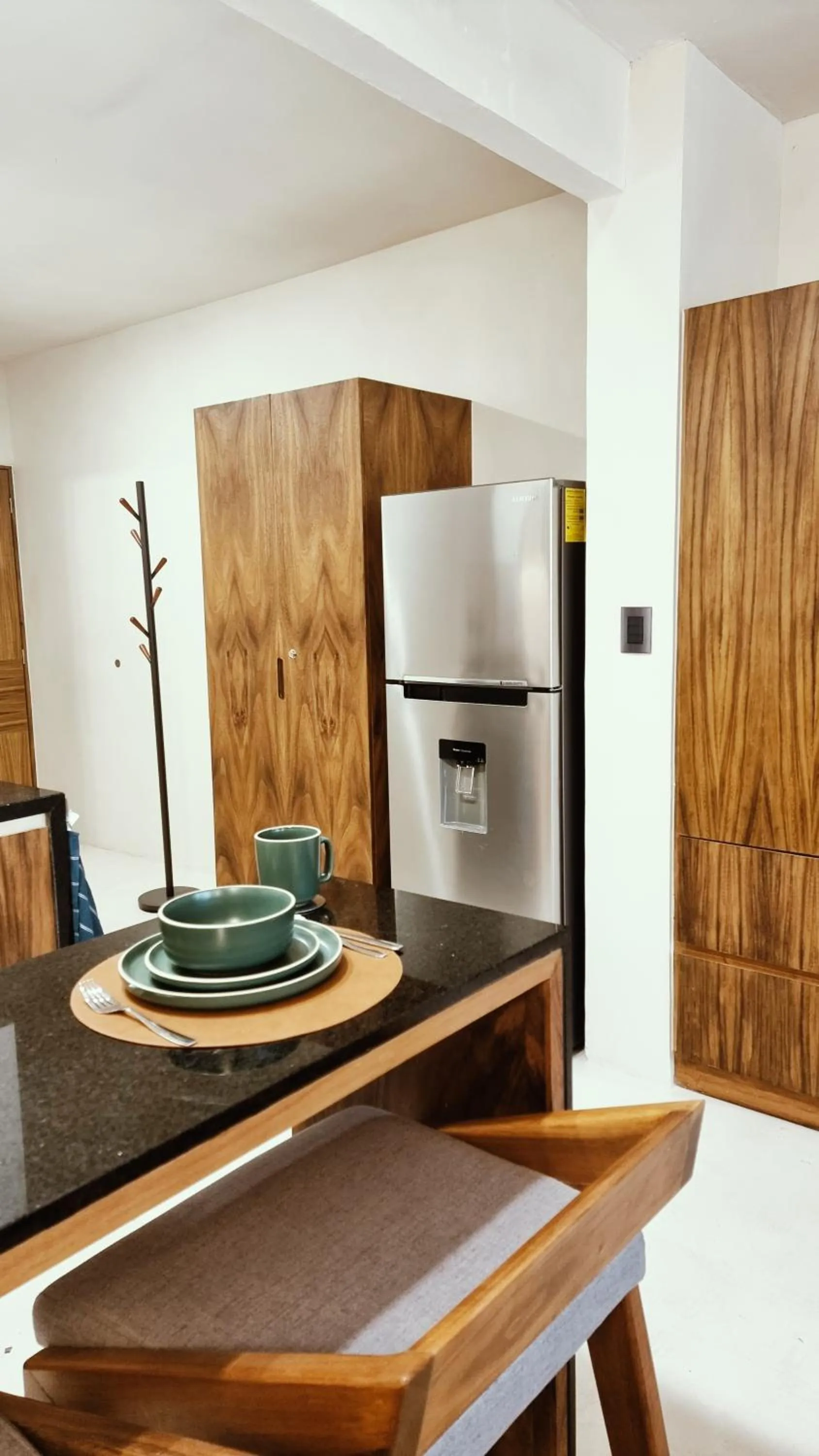 Kitchen or kitchenette in Condominio en Tulum, la Veleta.