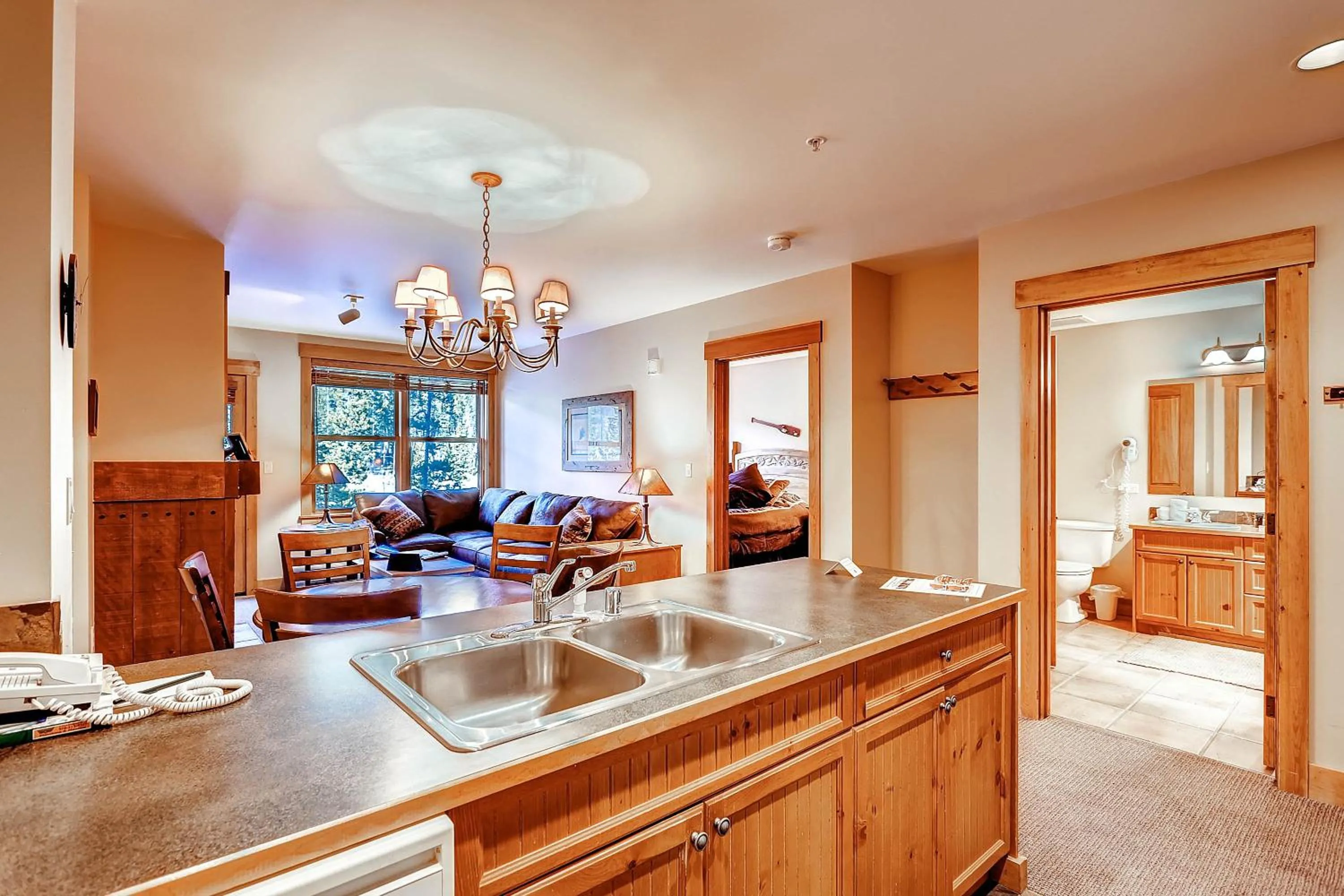 Kitchen or kitchenette in The Springs Condominiums by Keystone Resort