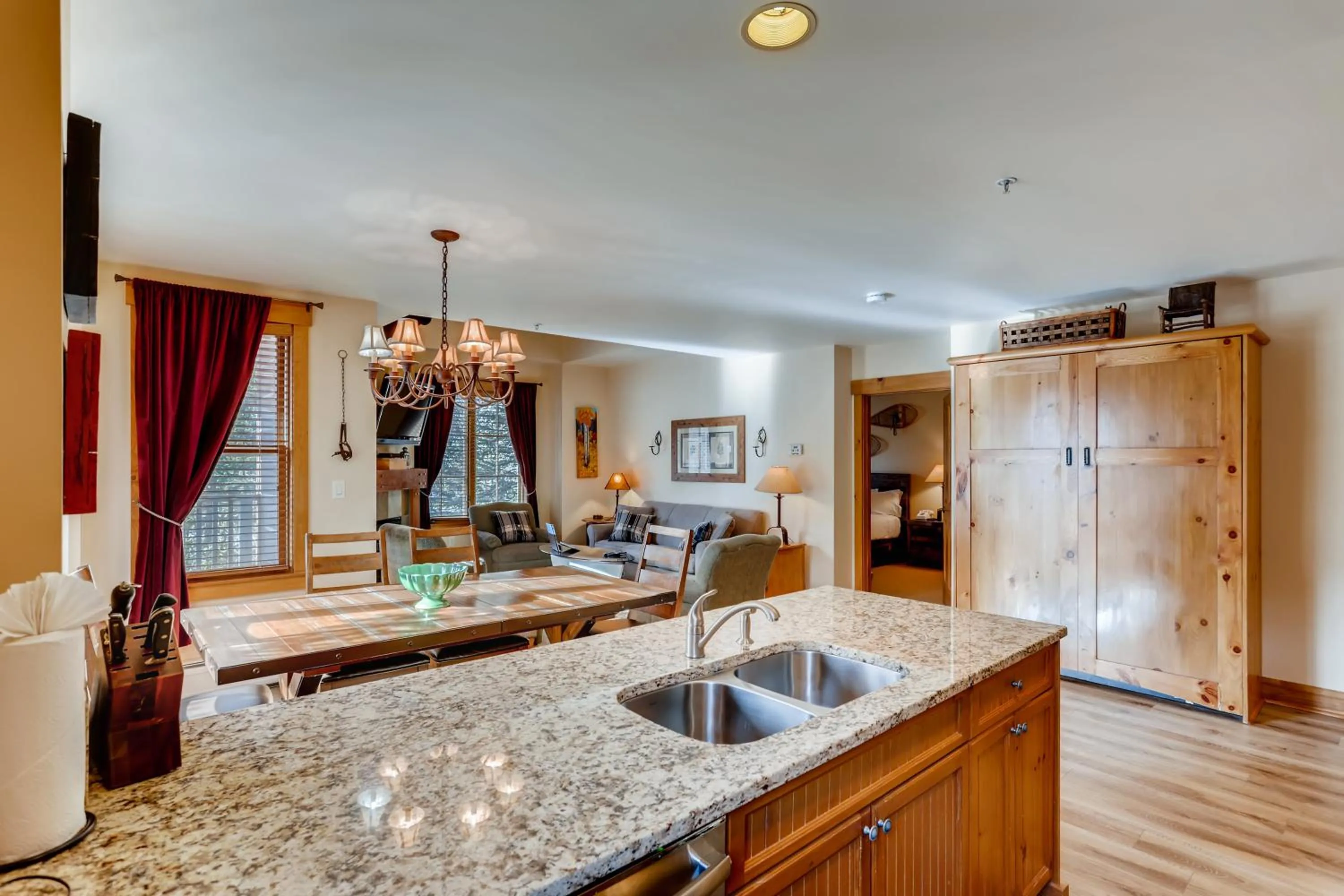 Kitchen or kitchenette in The Springs Condominiums by Keystone Resort