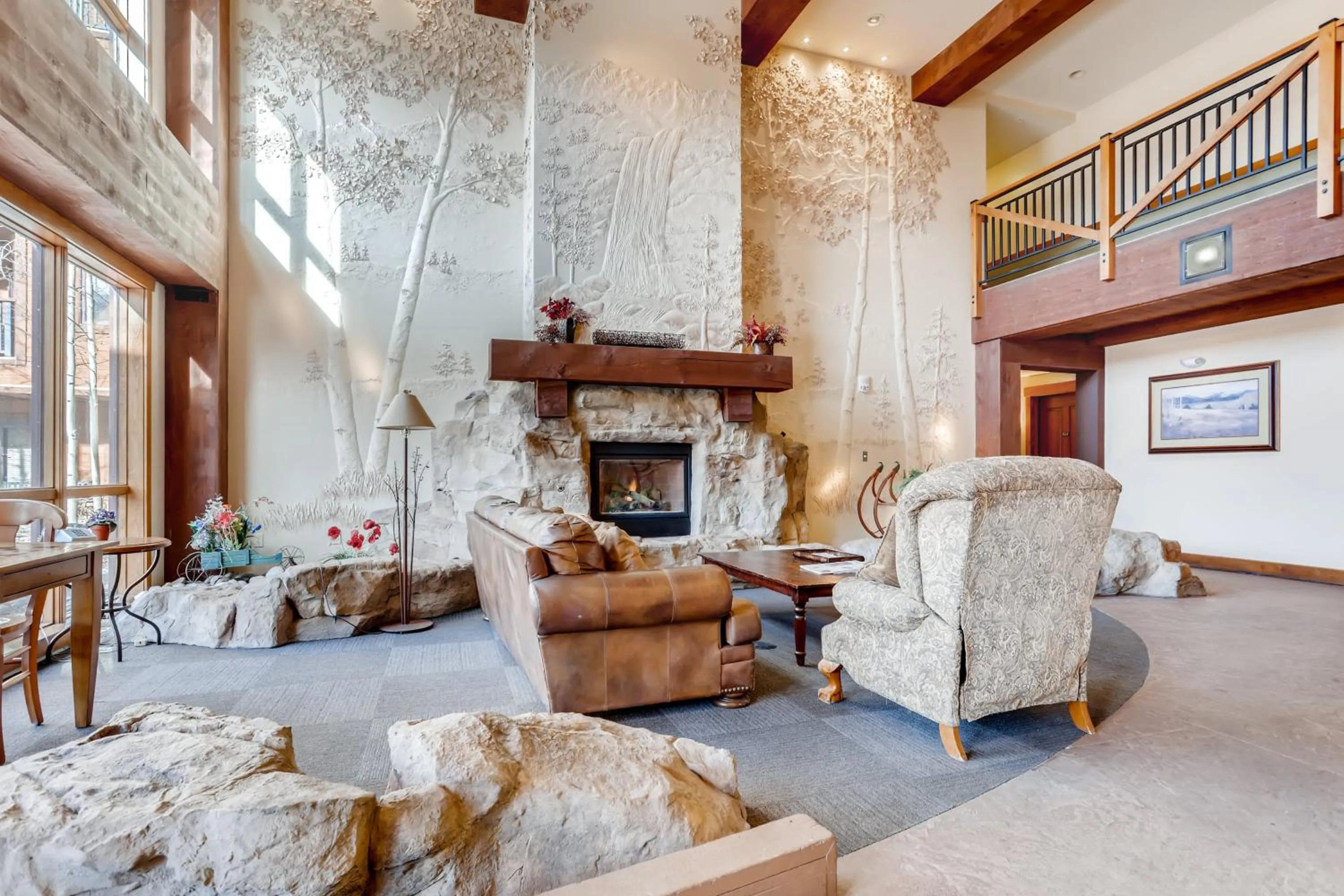 Lobby or reception in The Springs Condominiums by Keystone Resort