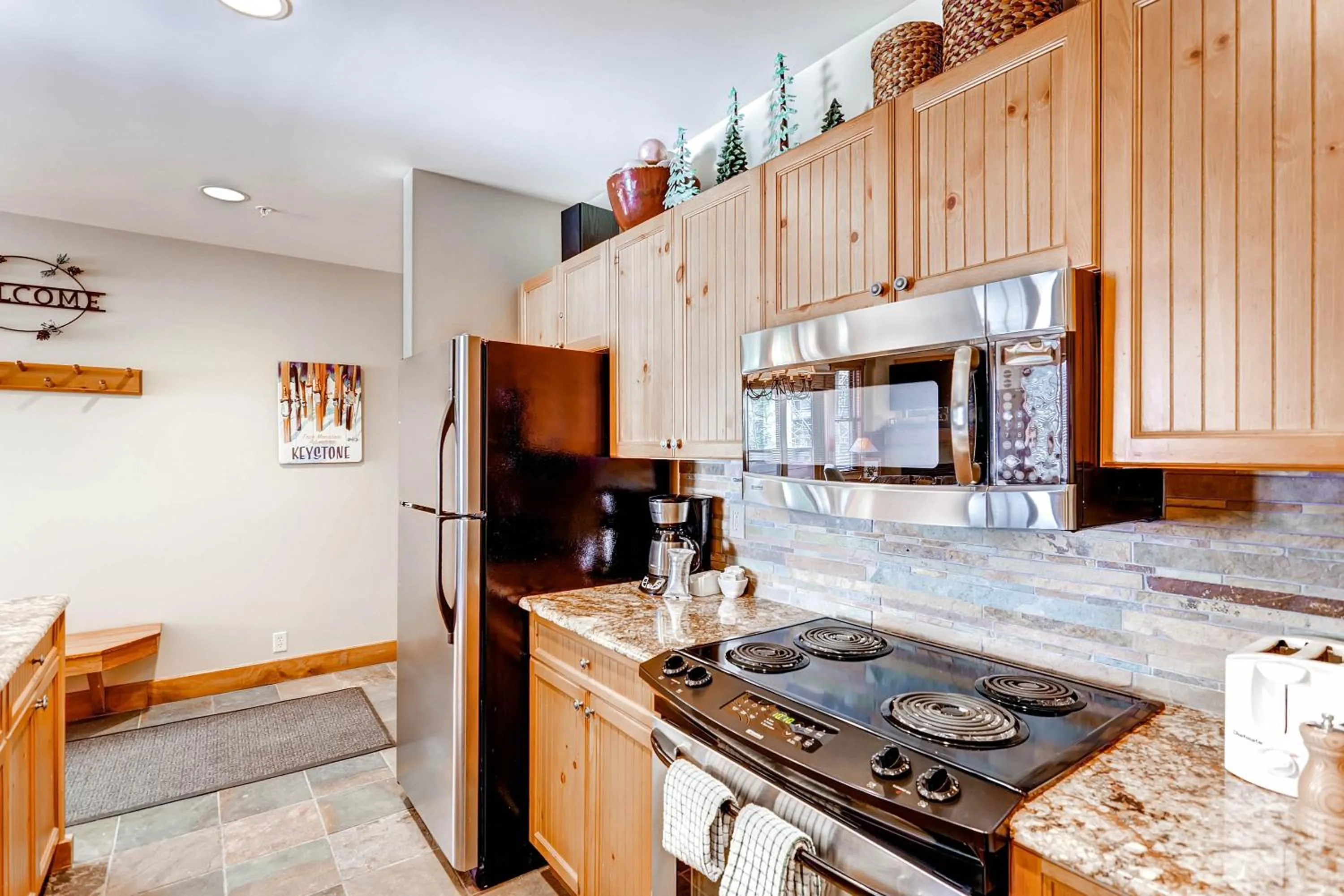 Kitchen or kitchenette in The Springs Condominiums by Keystone Resort