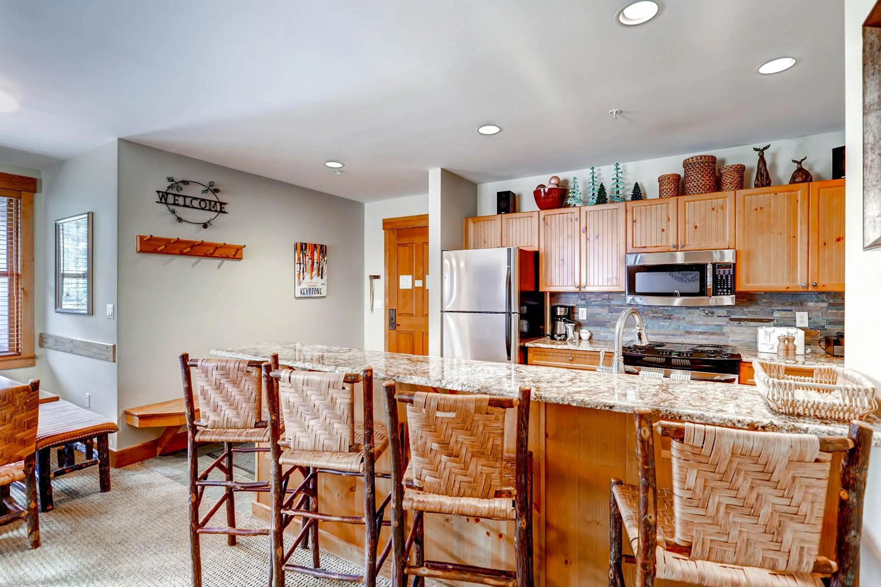 Kitchen or kitchenette in The Springs Condominiums by Keystone Resort