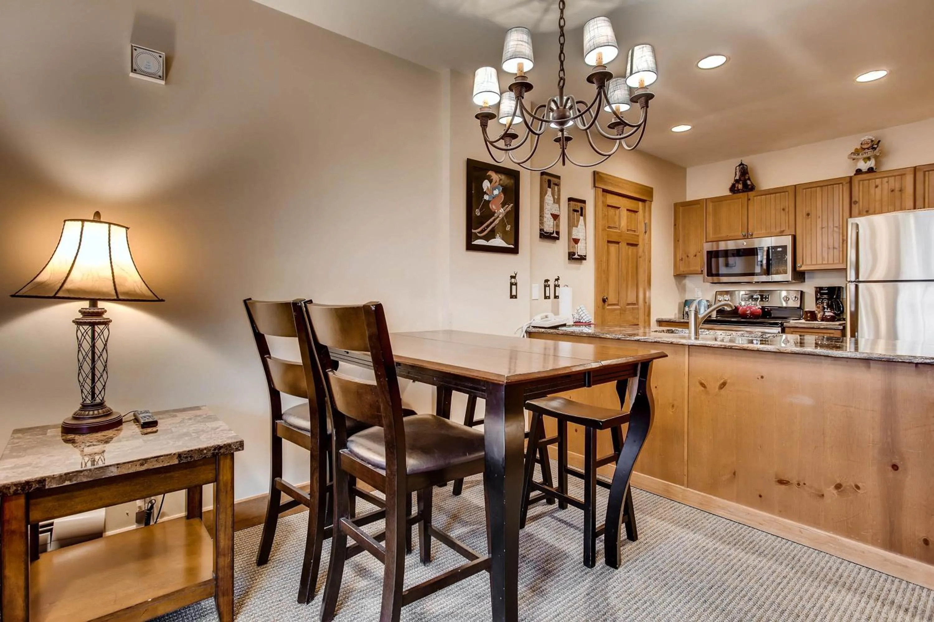 Kitchen or kitchenette in The Springs Condominiums by Keystone Resort