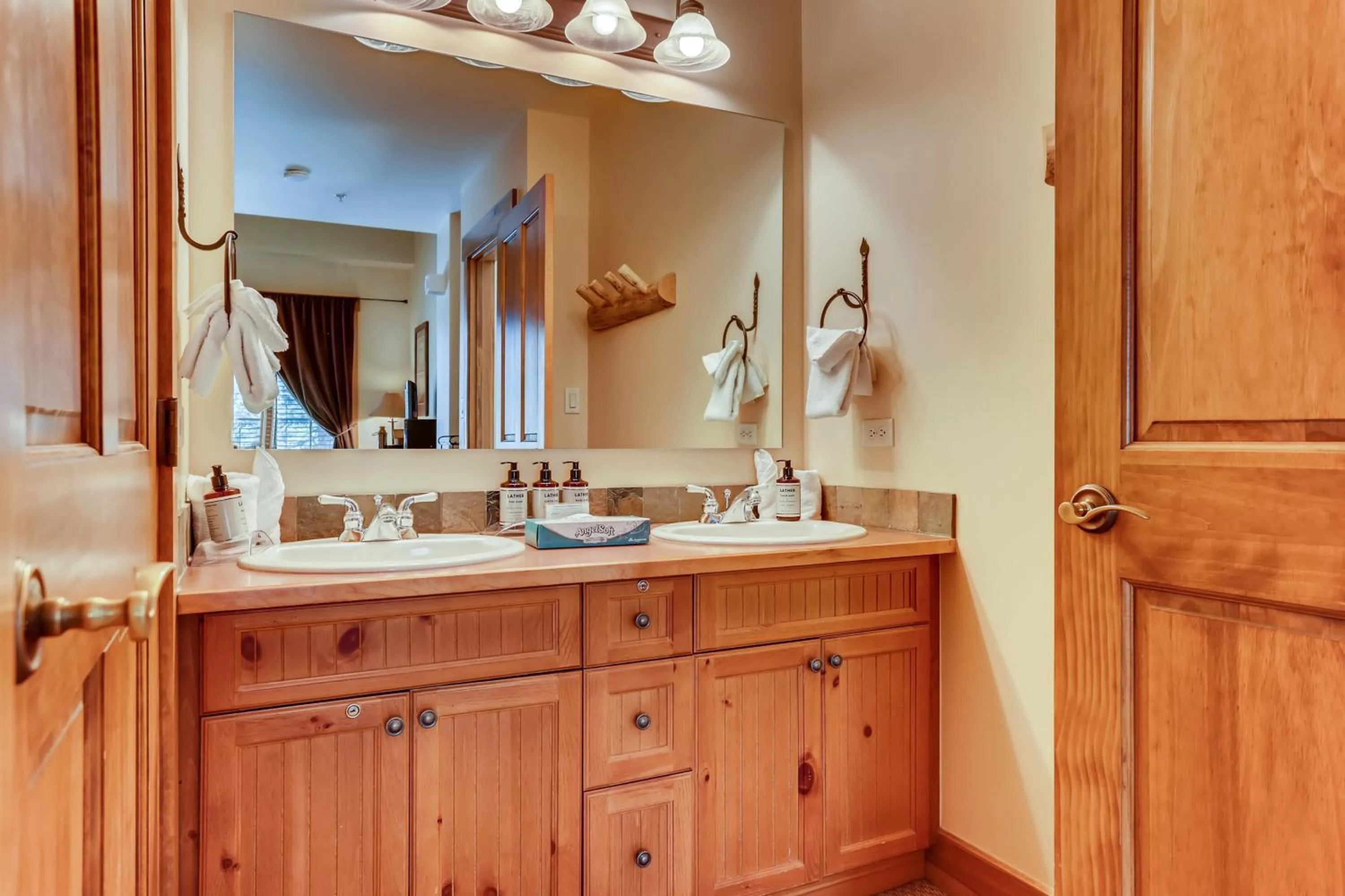 Bathroom in The Springs Condominiums by Keystone Resort