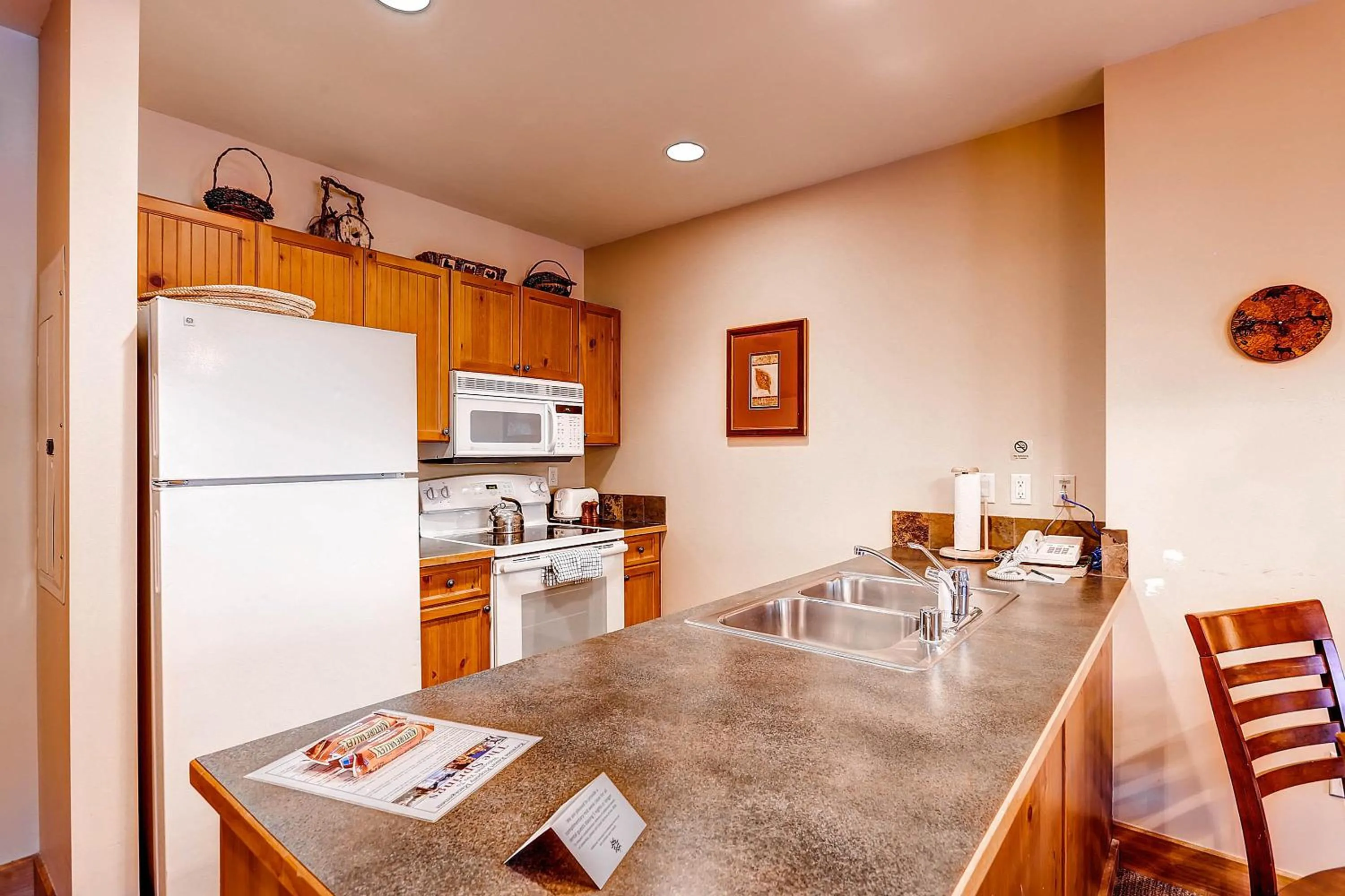 Kitchen or kitchenette in The Springs Condominiums by Keystone Resort