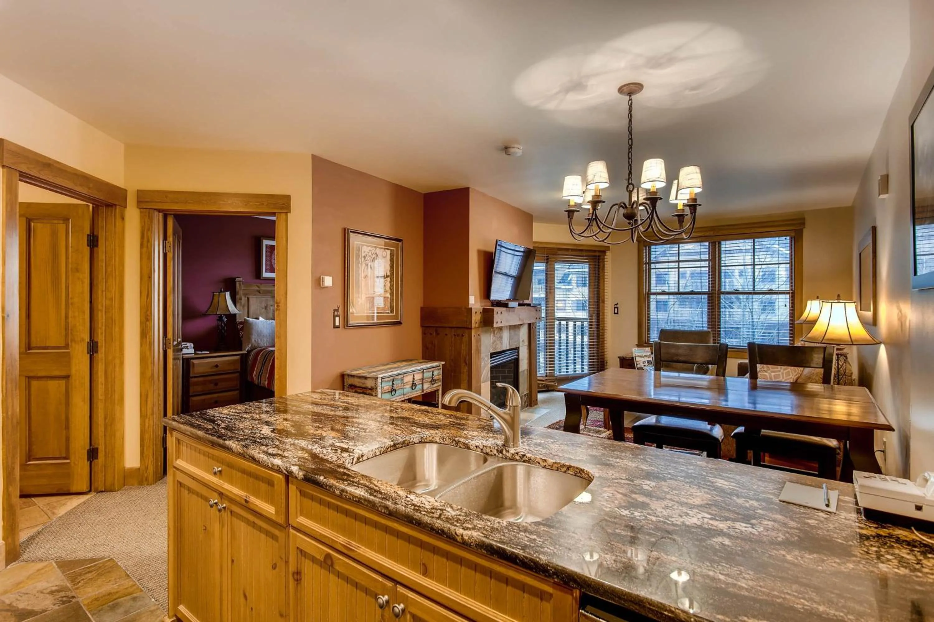 Kitchen or kitchenette in The Springs Condominiums by Keystone Resort