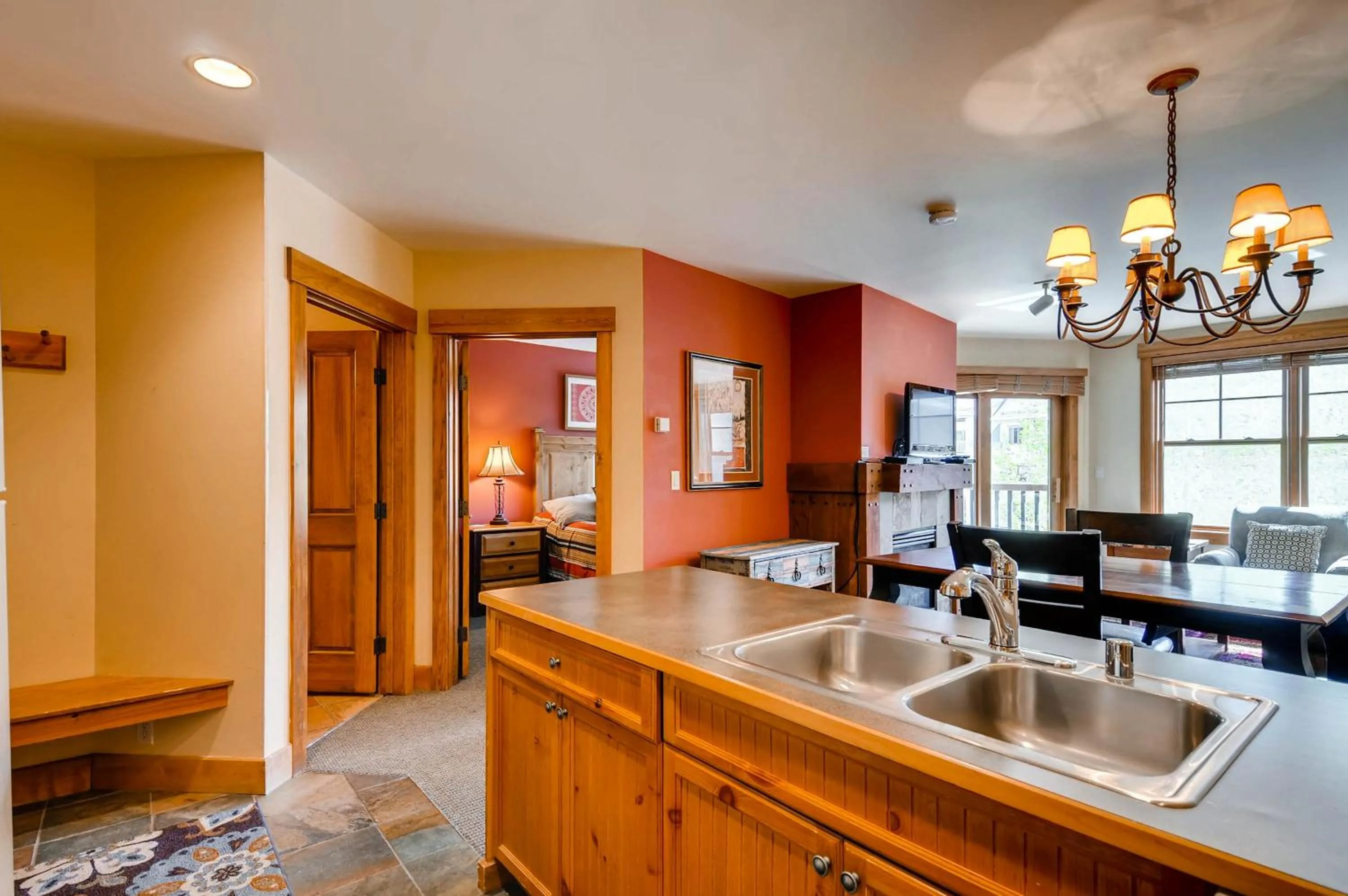 Kitchen or kitchenette in The Springs Condominiums by Keystone Resort