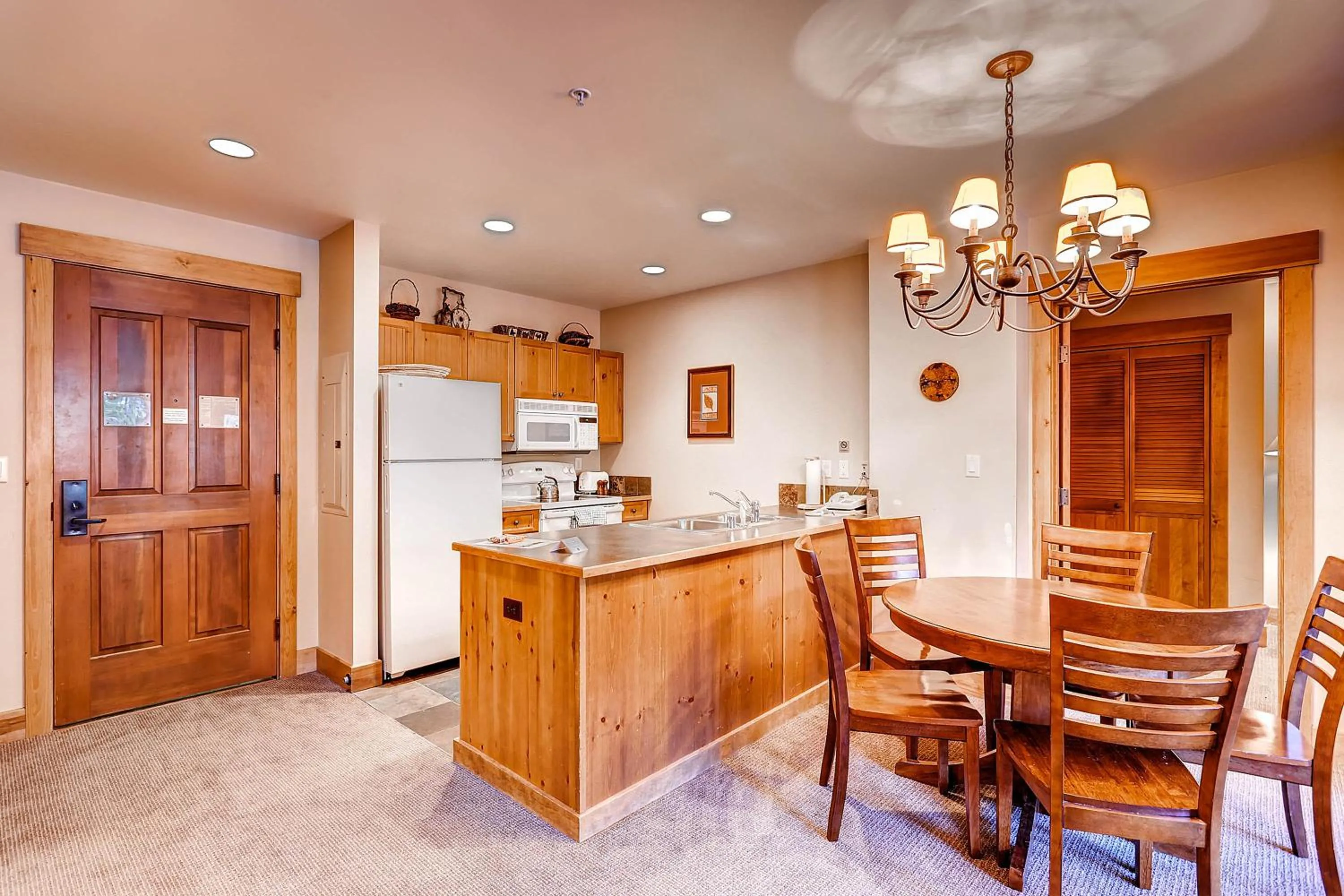 Kitchen or kitchenette in The Springs Condominiums by Keystone Resort
