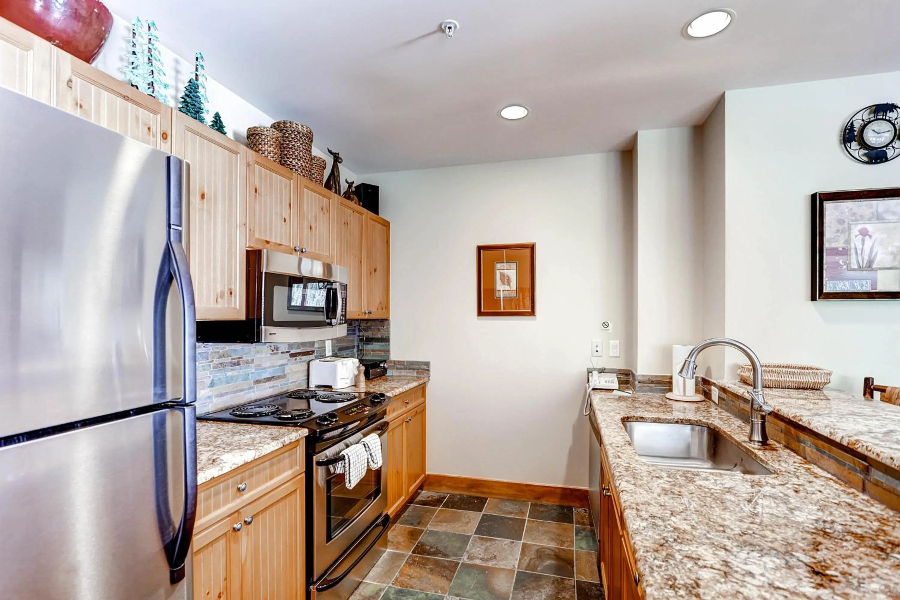 Kitchen or kitchenette in The Springs Condominiums by Keystone Resort