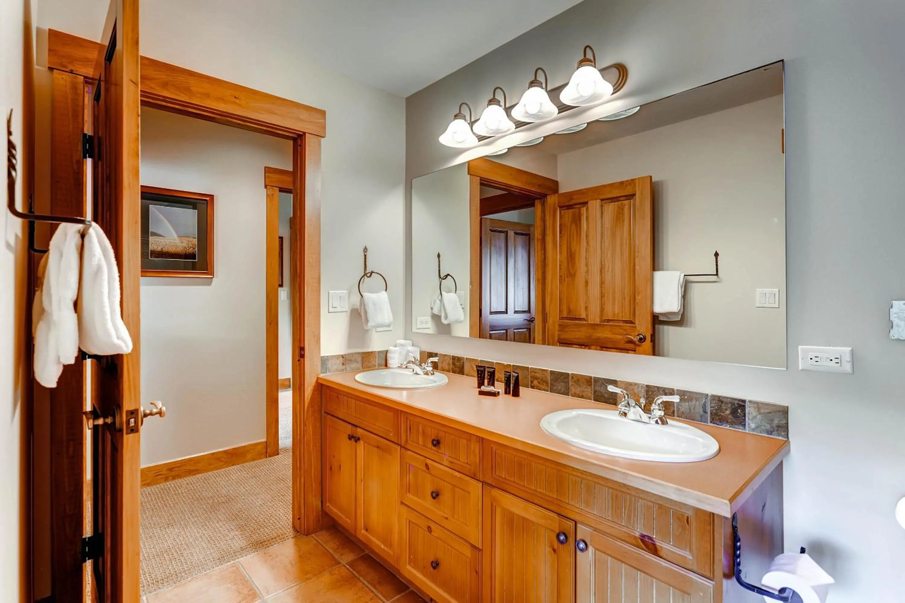 Bathroom in The Springs Condominiums by Keystone Resort
