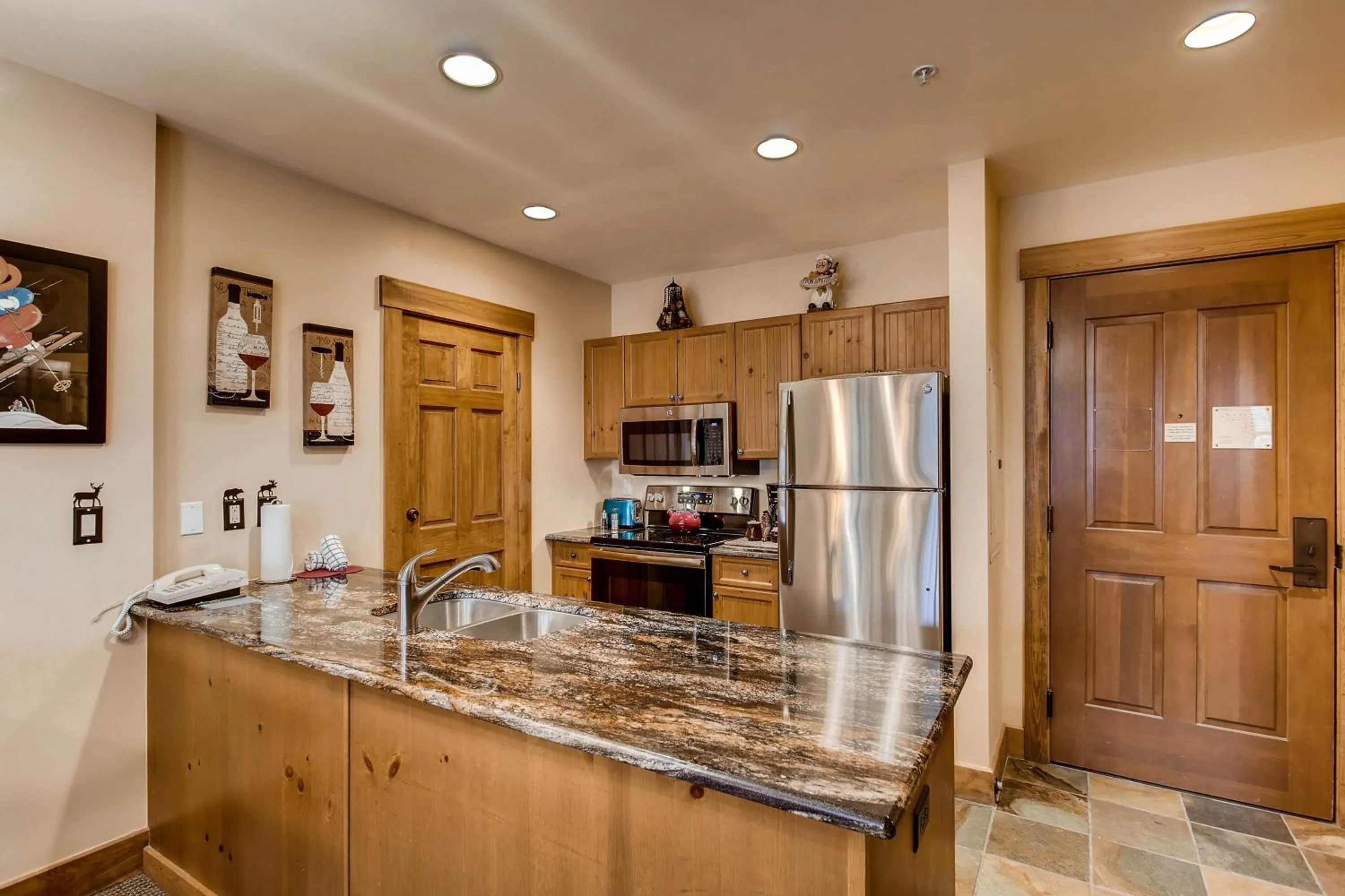 Kitchen or kitchenette in The Springs Condominiums by Keystone Resort