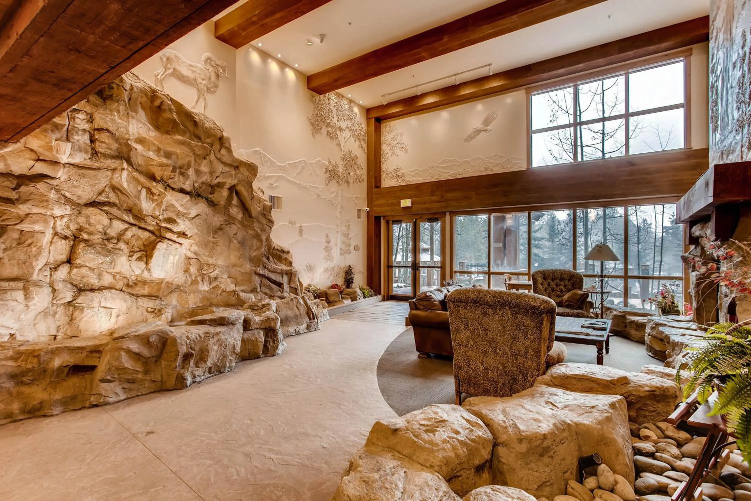 Lobby or reception in The Springs Condominiums by Keystone Resort