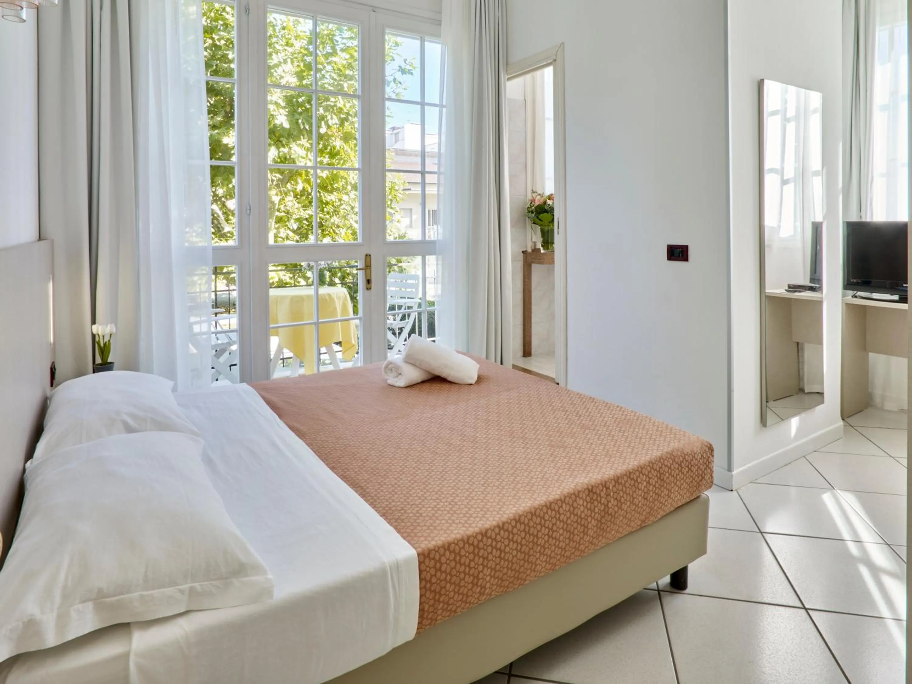 Bed in Marittima Rooms
