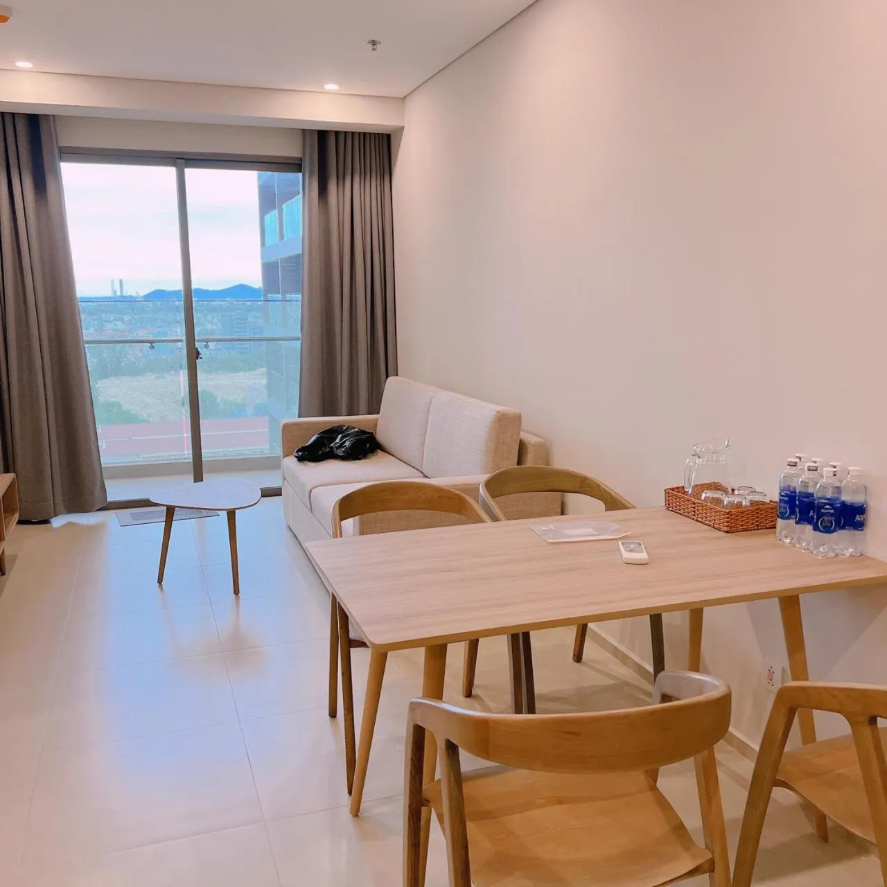 Inner courtyard view in THE SÓNG CONDOTEL APARTMENT VŨNG TÀU