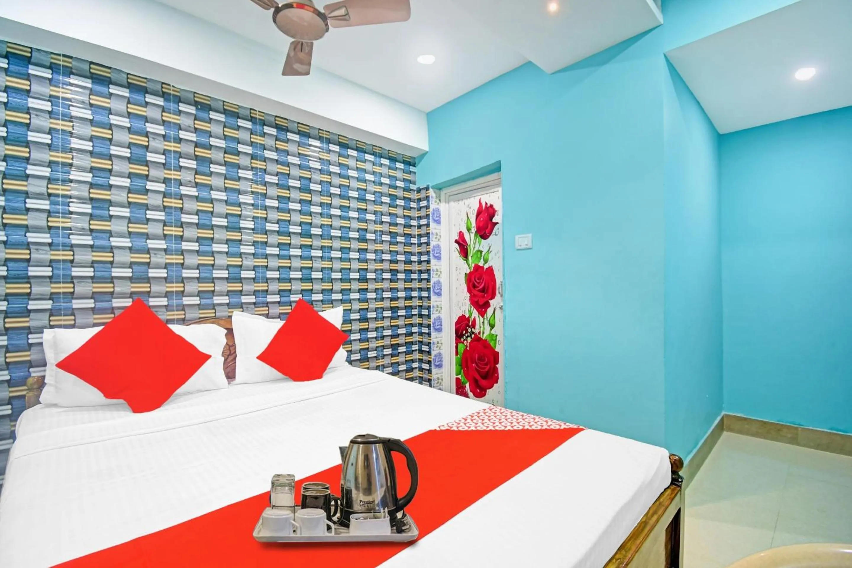 Bedroom, Bed in Hotel O Lewis Paradise