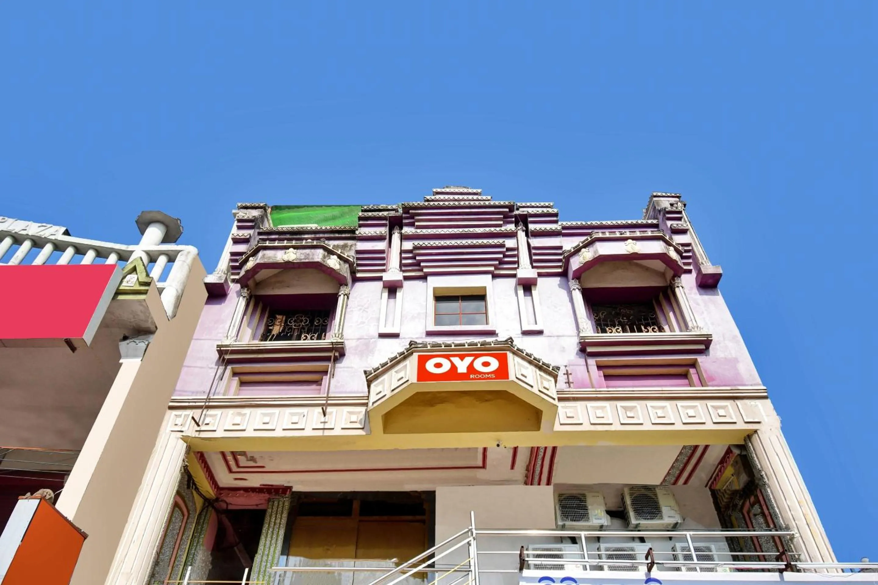 Facade/entrance in Hotel O Lewis Paradise