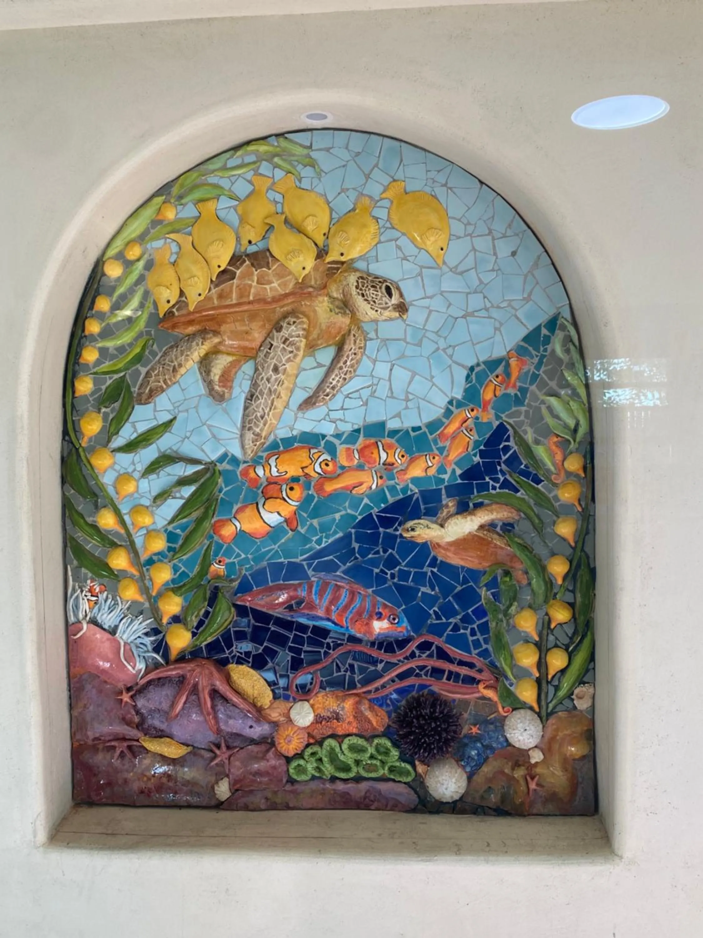 Decorative detail in TIDE POOL VILLAS