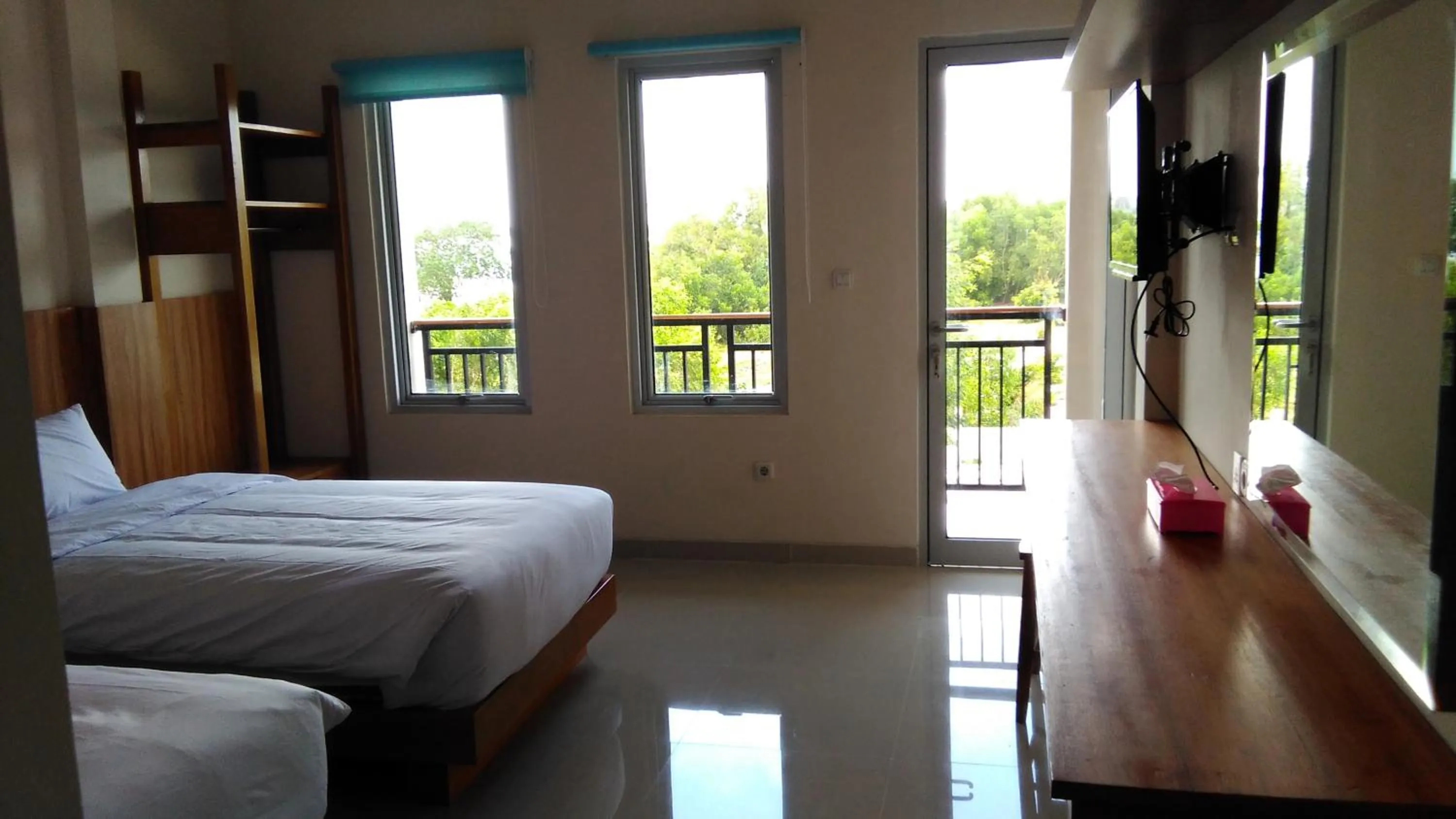 Bed in Kelayang Beach Hotel