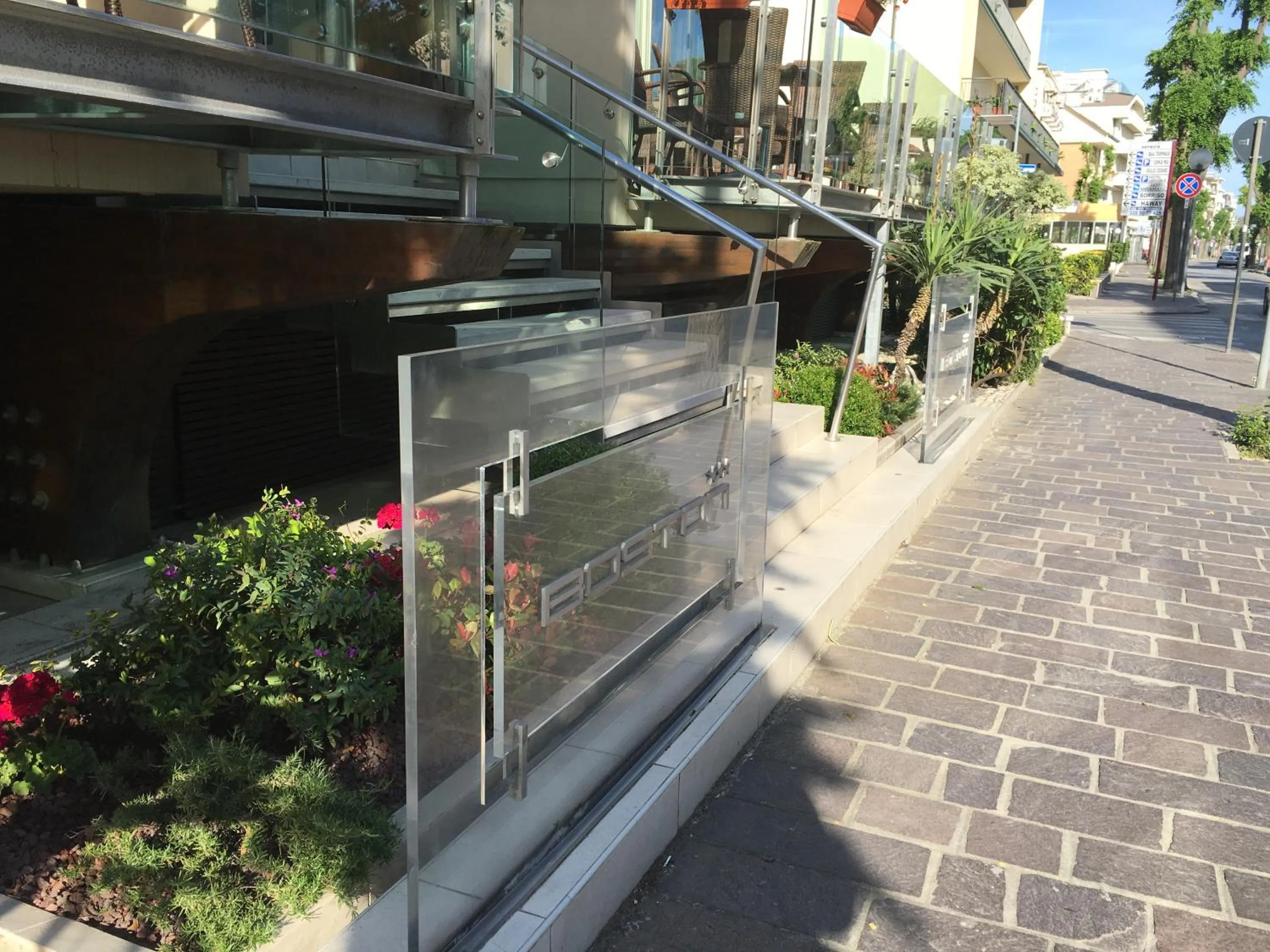 Facade/entrance in Hotel Boston