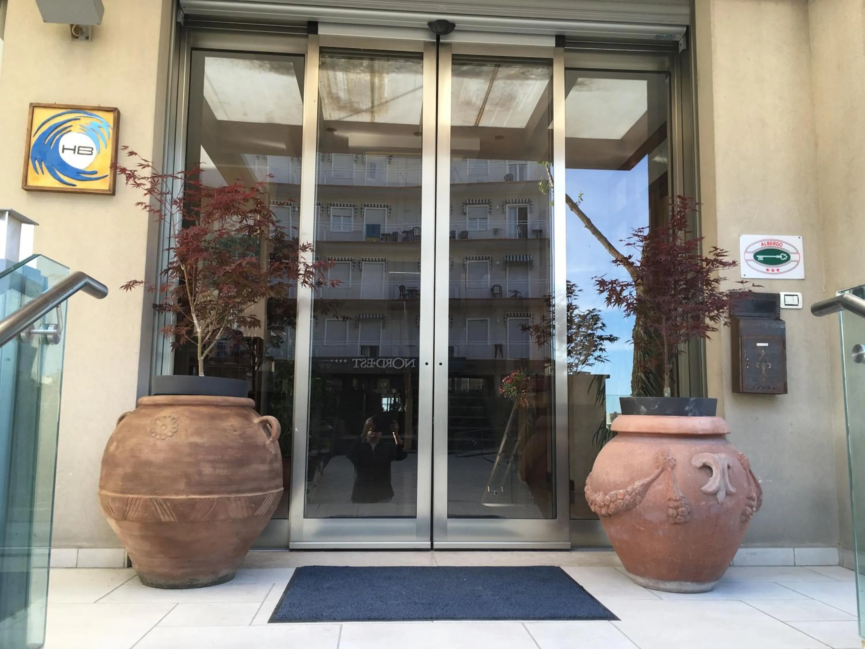 Facade/entrance in Hotel Boston