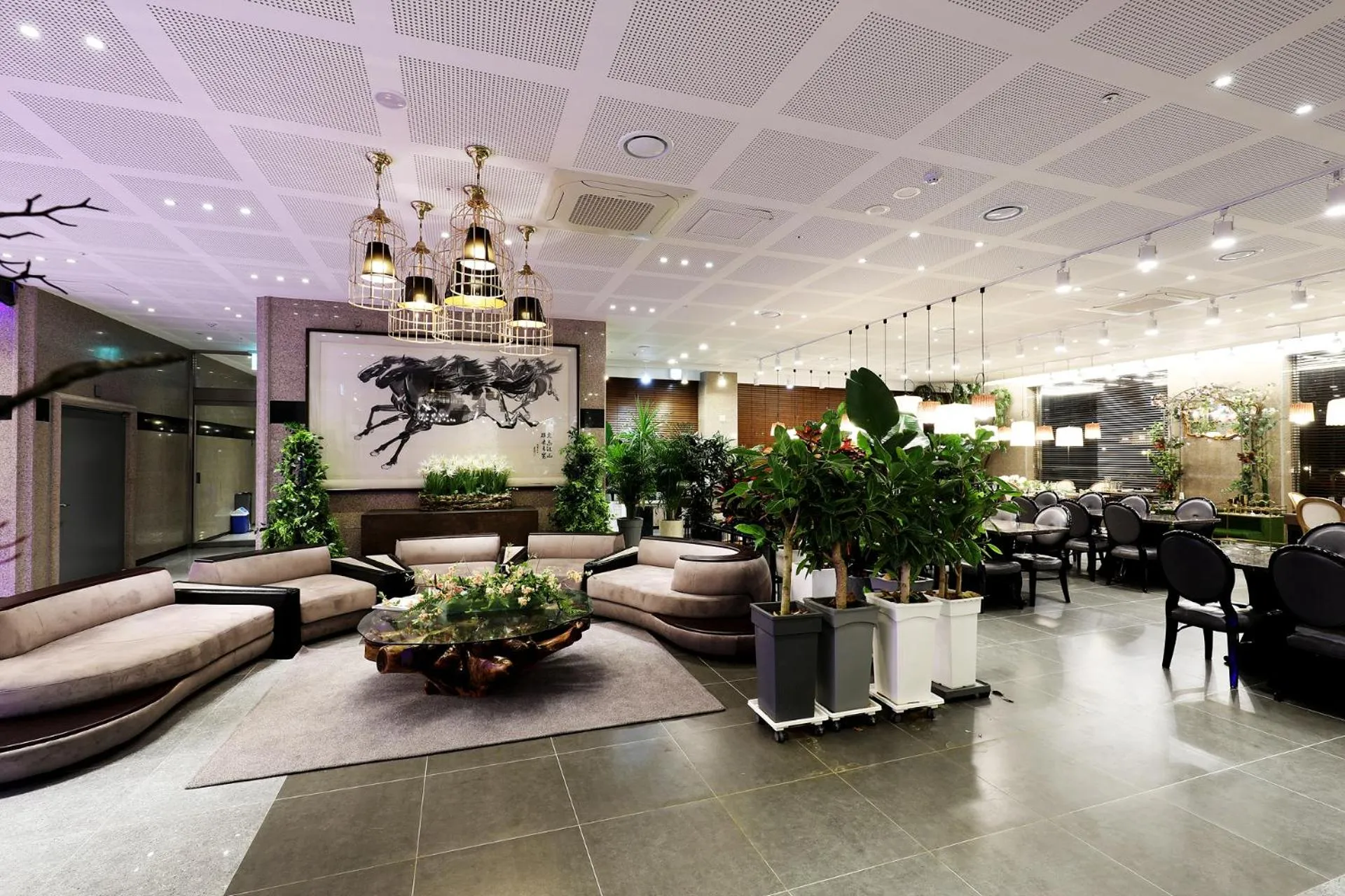 Lounge or bar in Buan Tourist Hotel