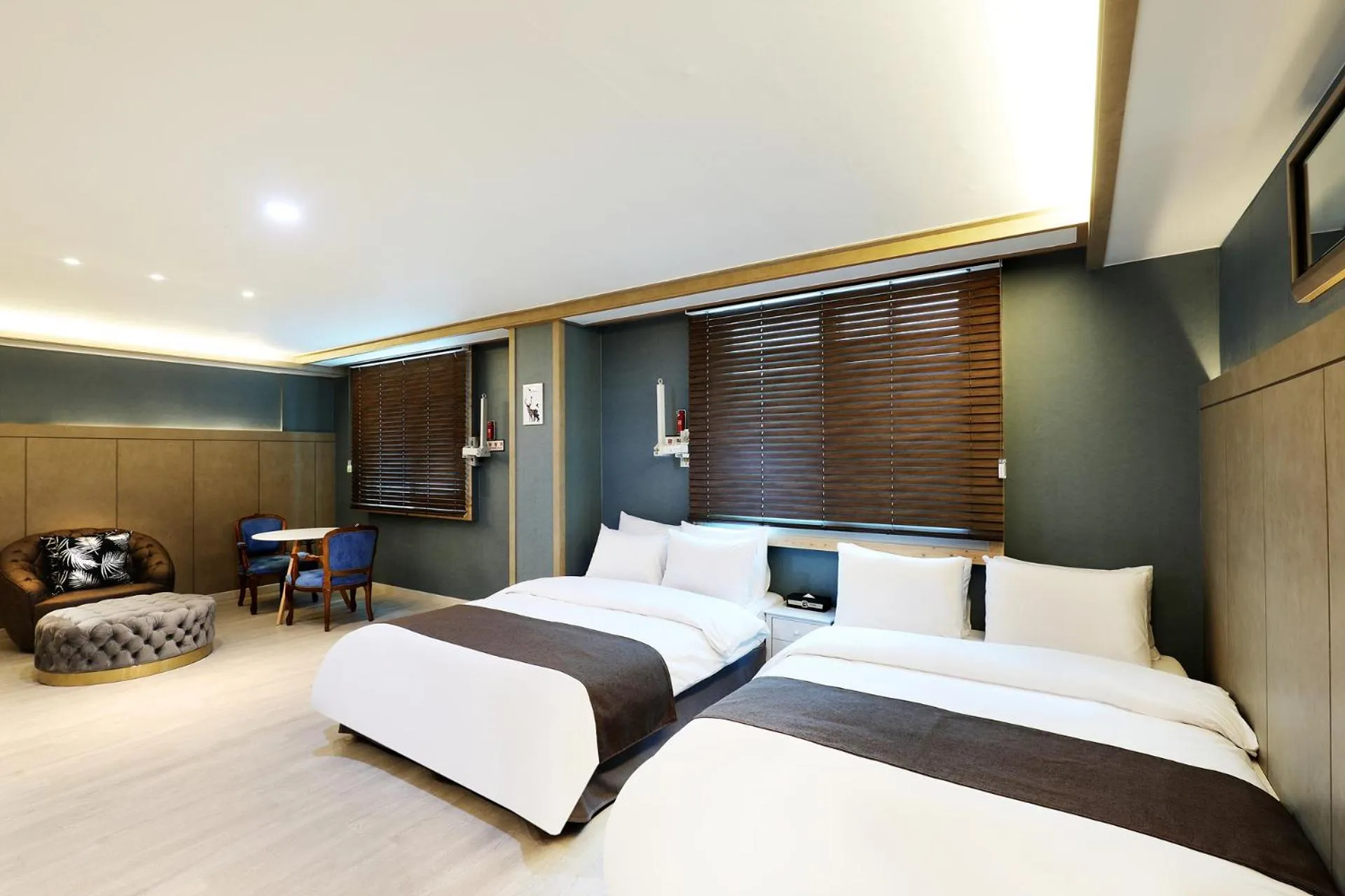 Bed in Buan Tourist Hotel