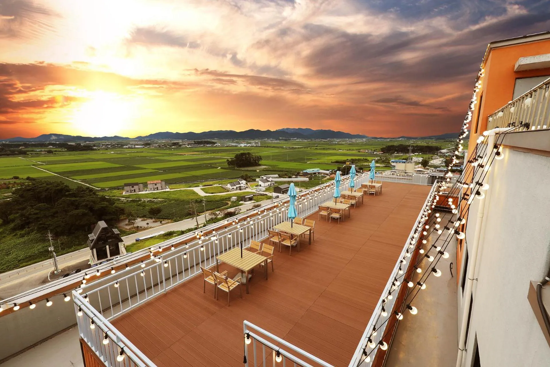 Balcony/Terrace in Buan Tourist Hotel