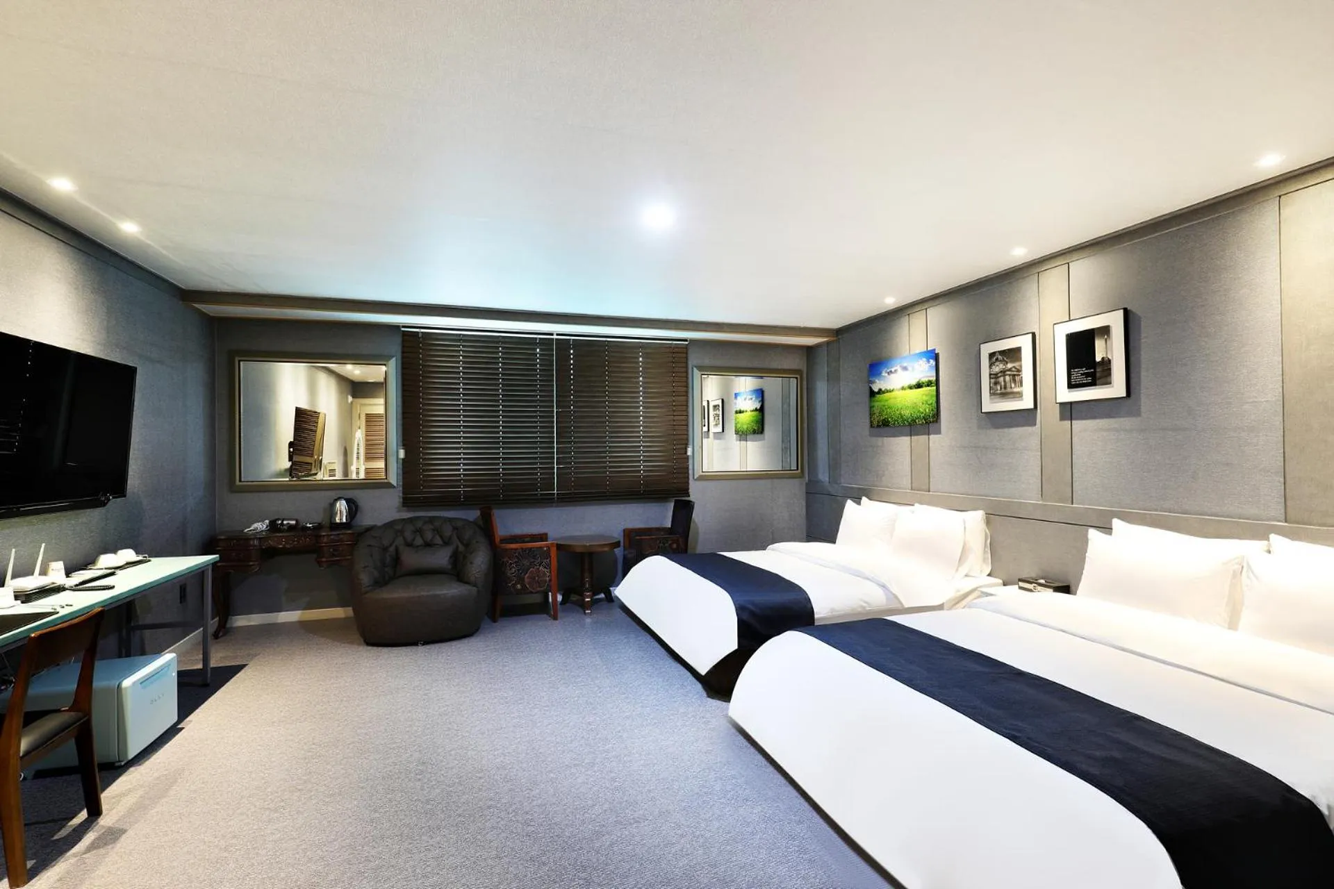 Bed in Buan Tourist Hotel