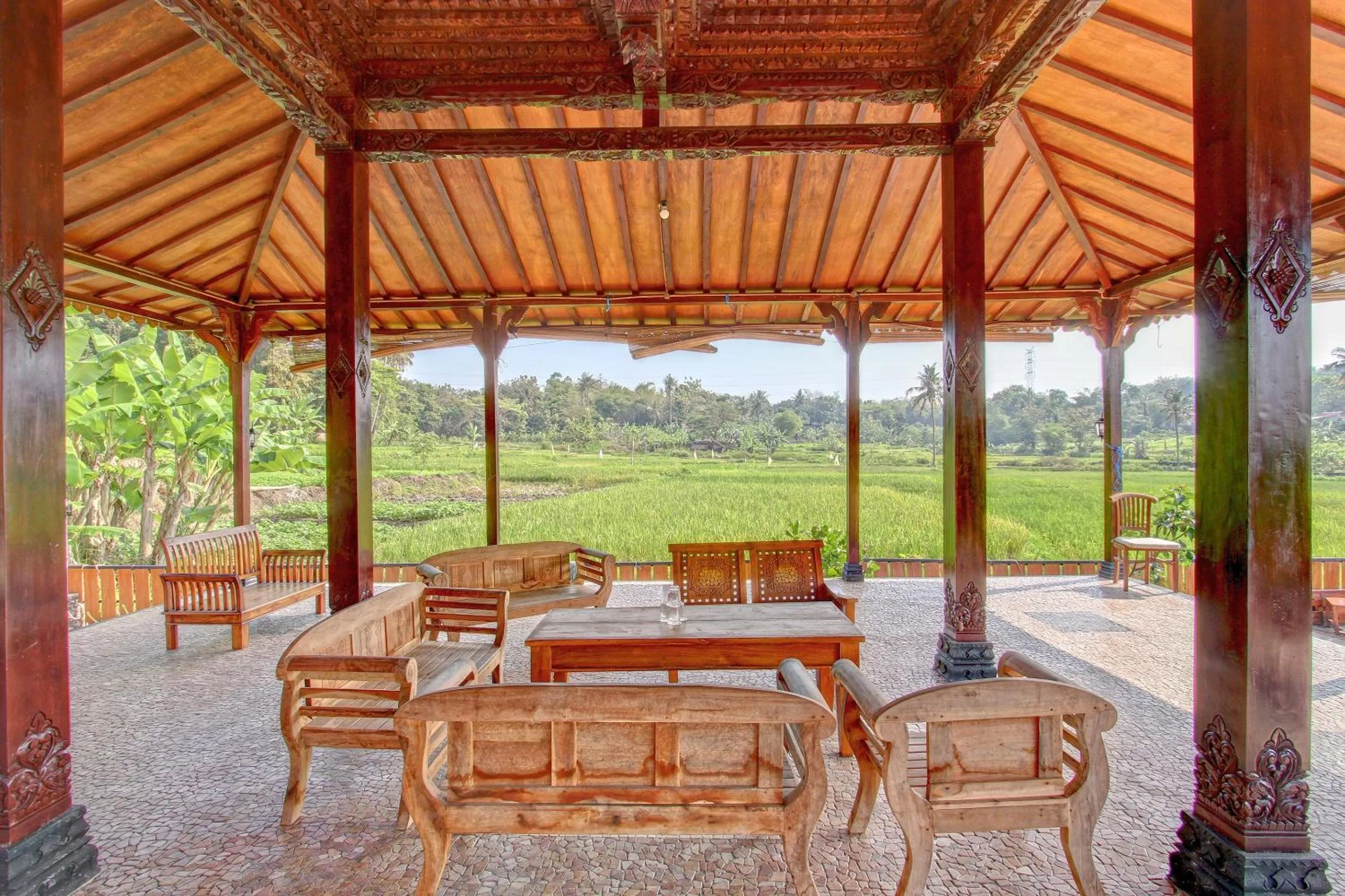 Lobby or reception in Collection O 91582 Green Kasongan Cottage