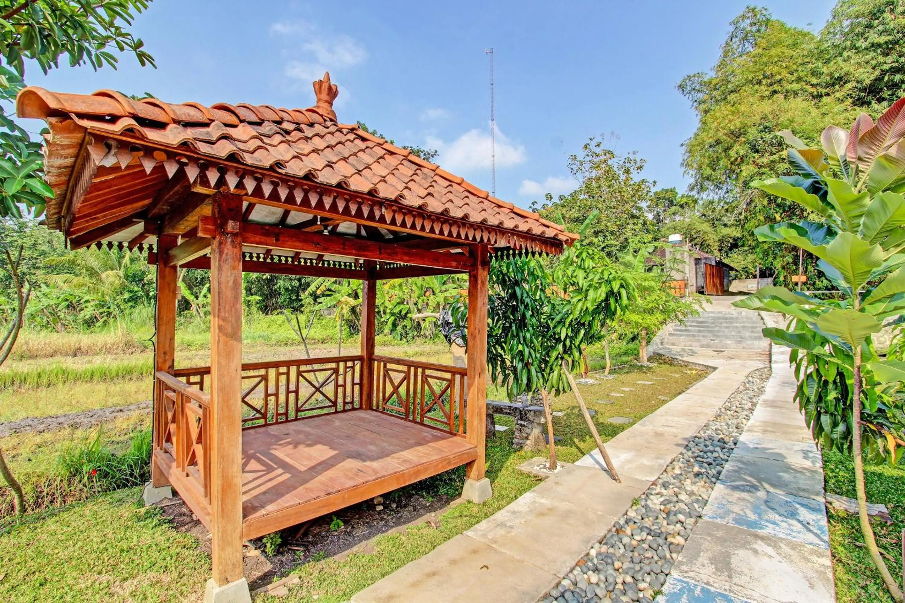 Lobby or reception in Collection O 91582 Green Kasongan Cottage
