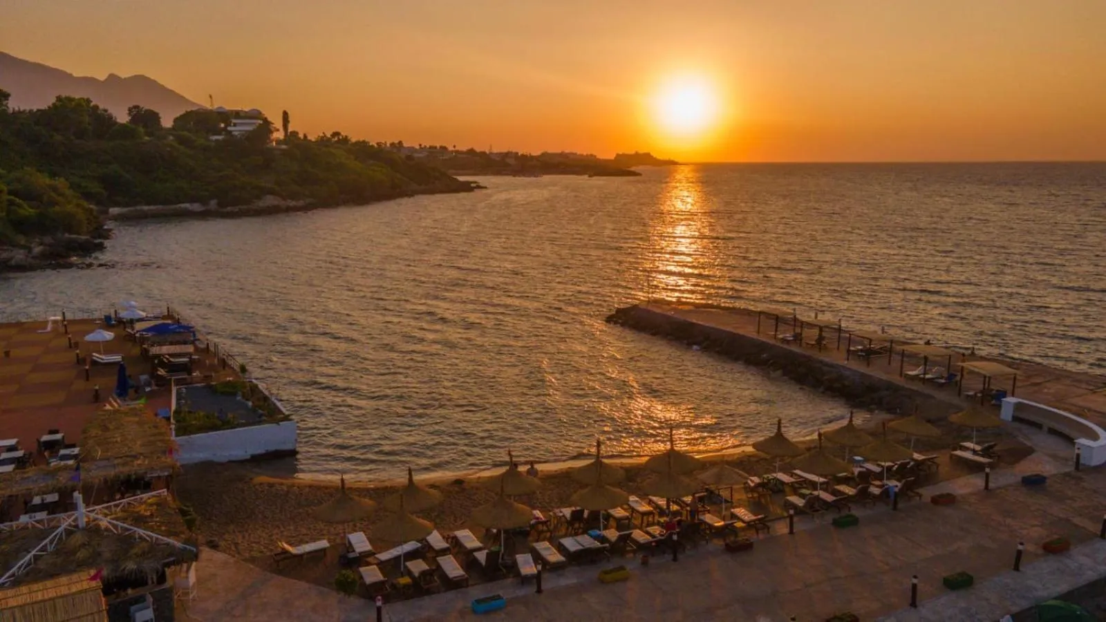 Beach in Ada Beach Hotel