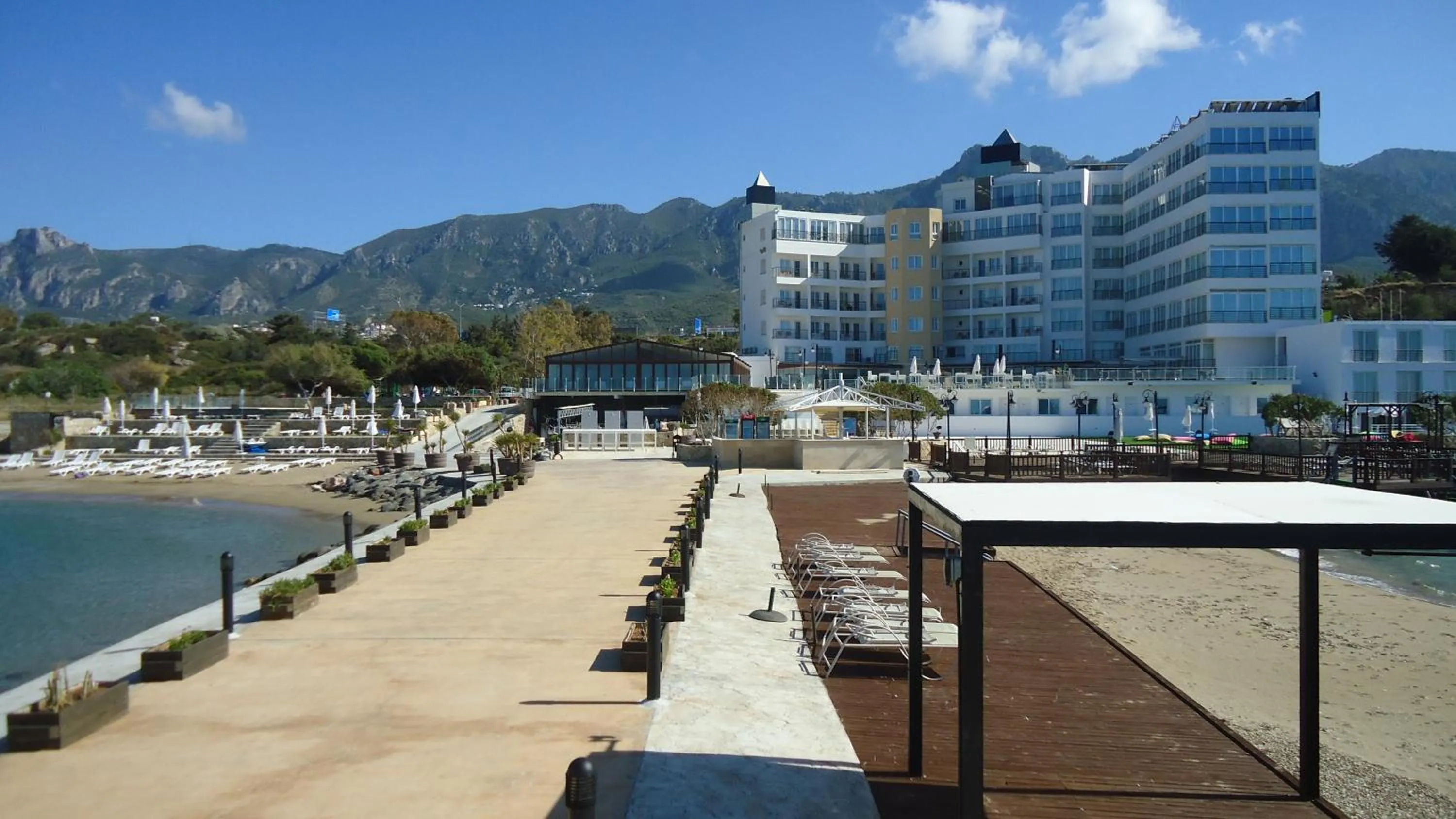 Property building in Ada Beach Hotel