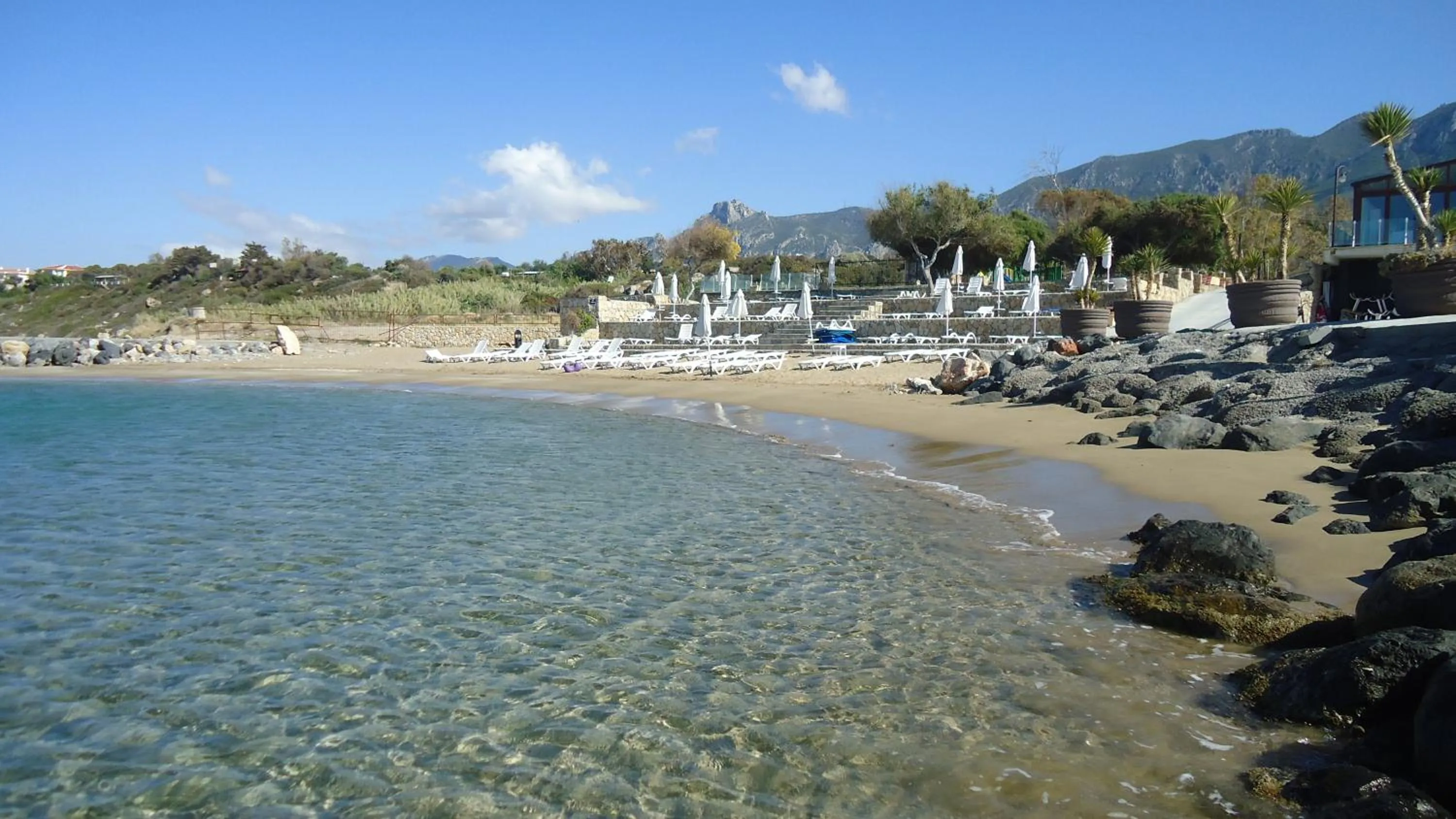 Natural landscape in Ada Beach Hotel