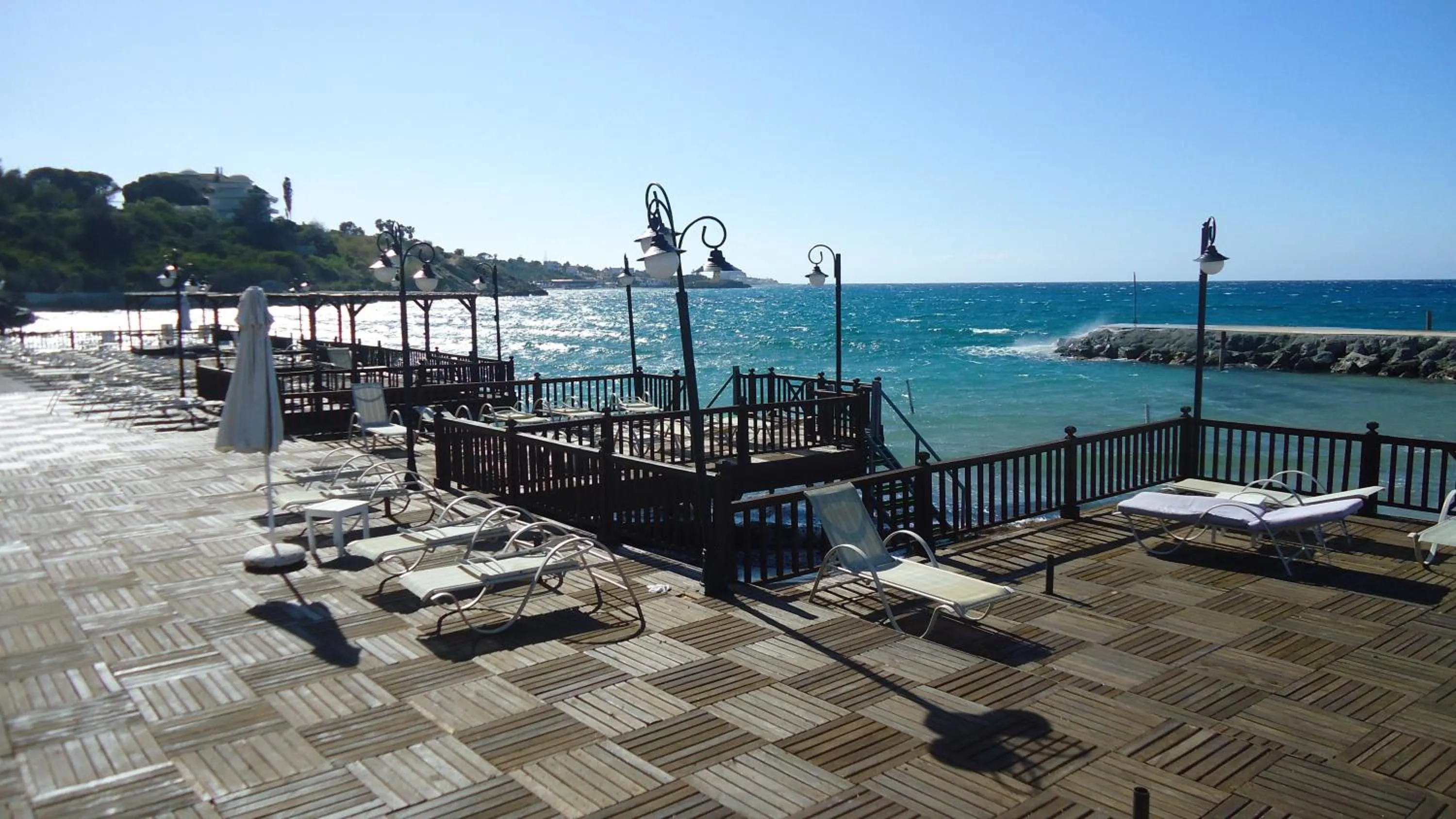 Beach in Ada Beach Hotel