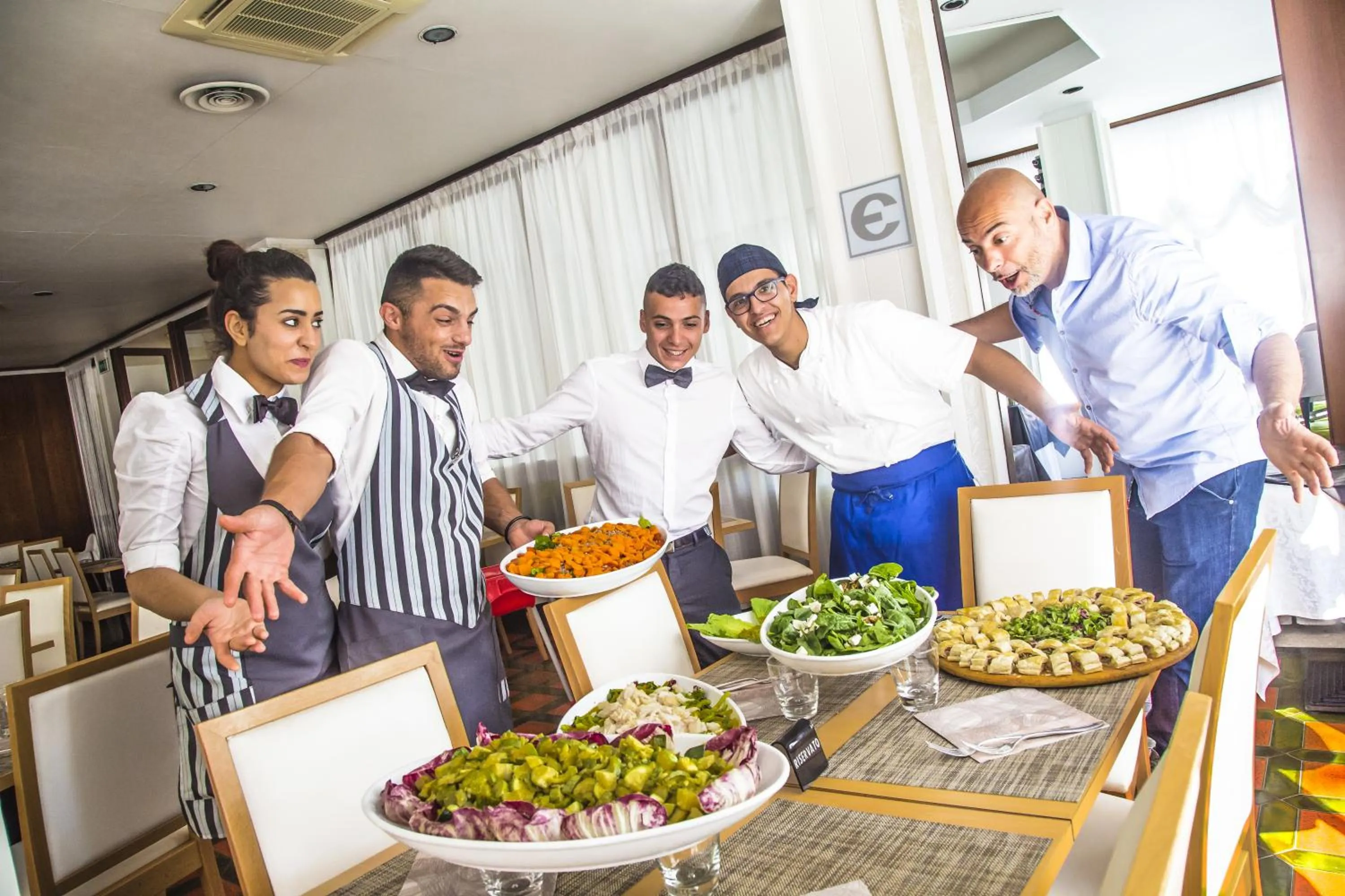 Staff in Hotel Esplanade