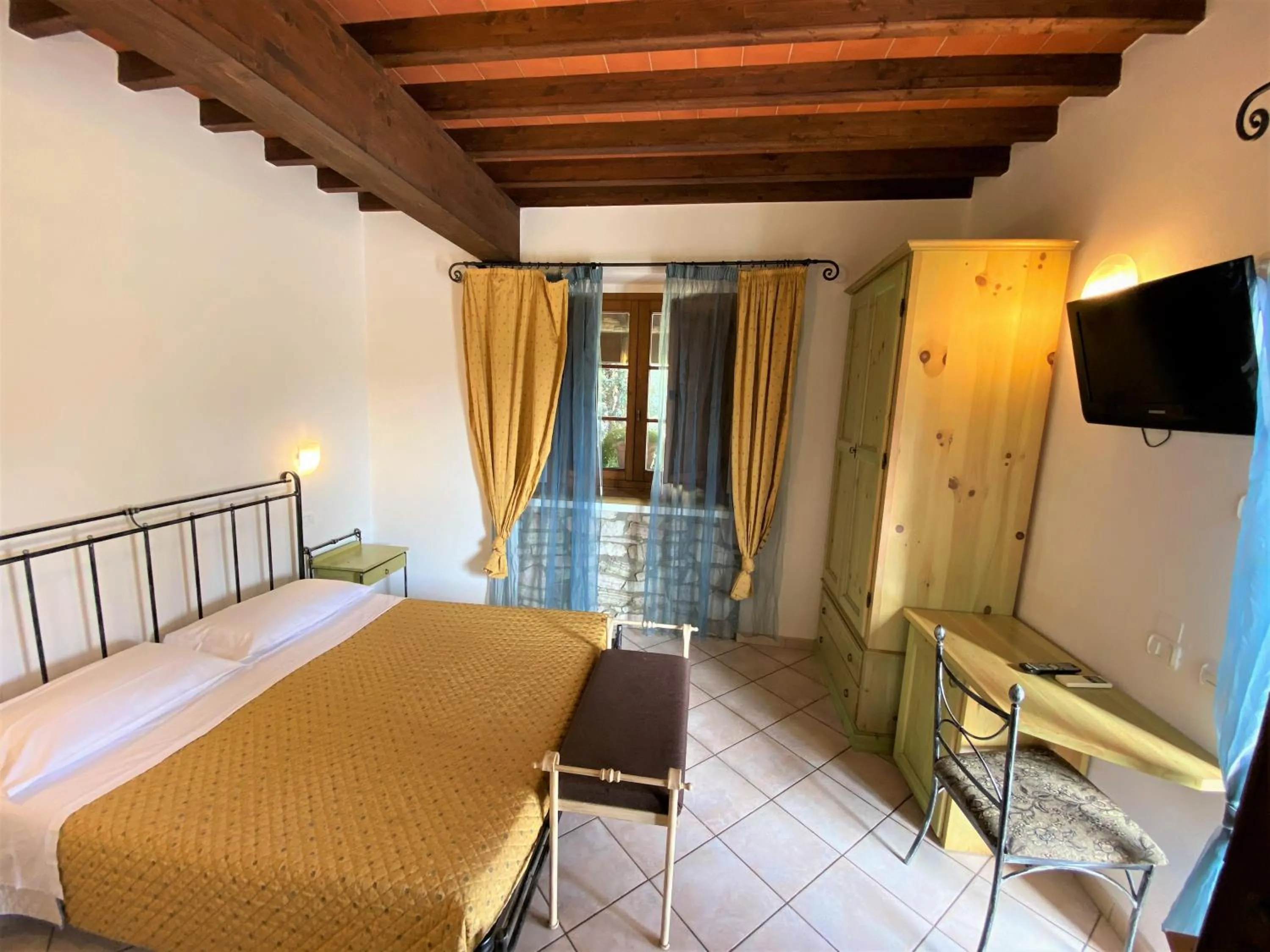 Bed in Tenuta La Lupa