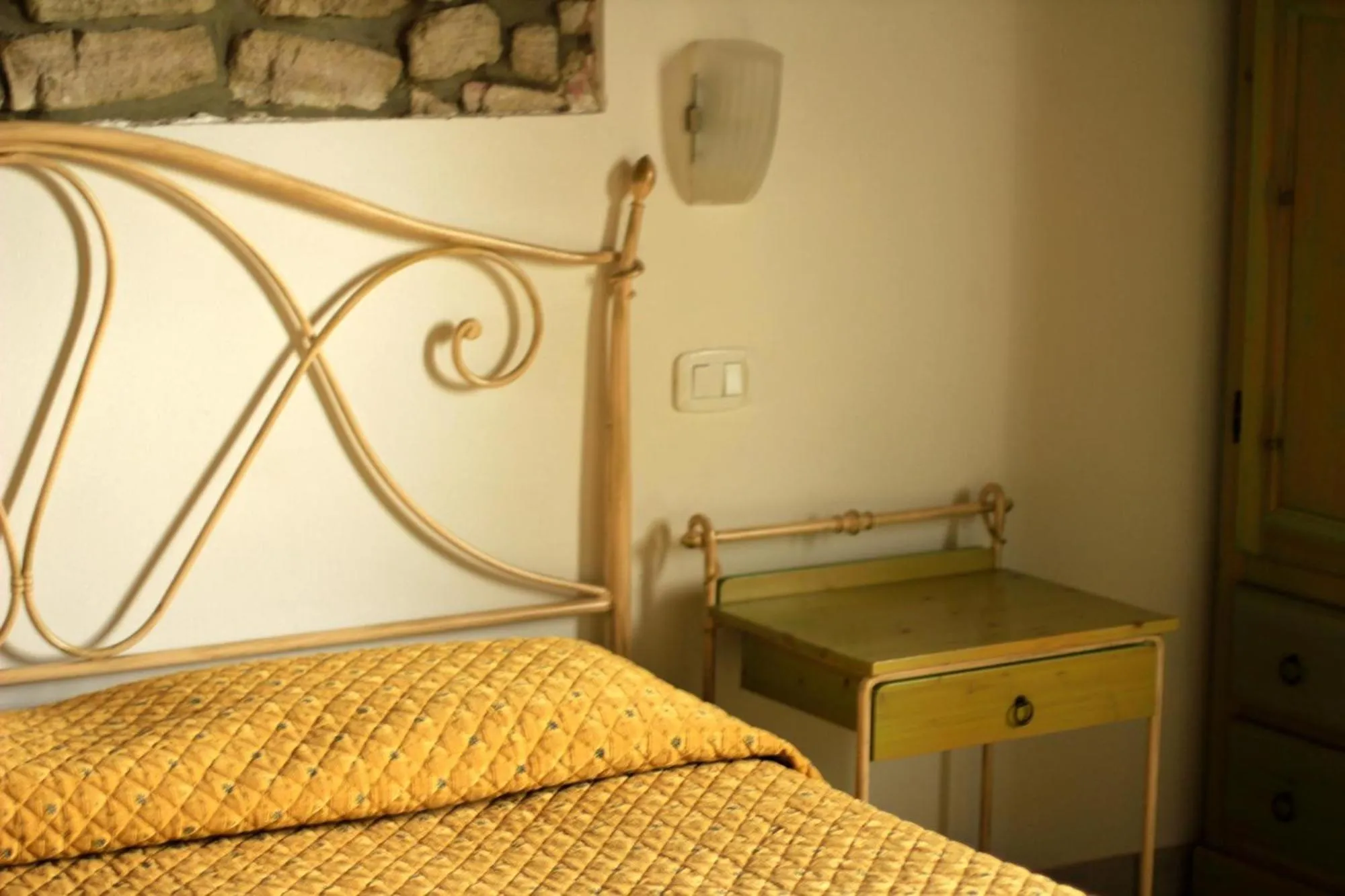 Bed in Tenuta La Lupa
