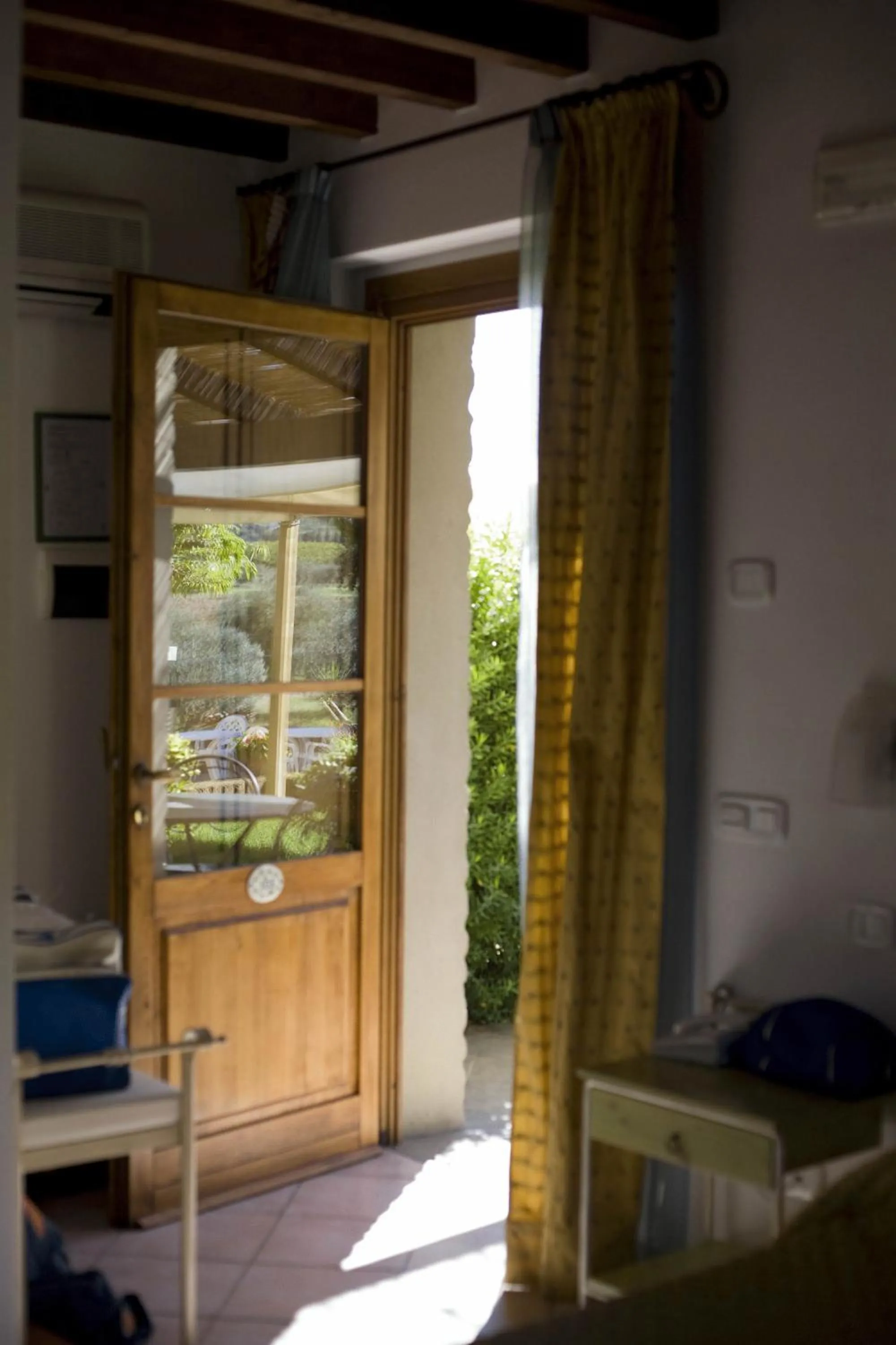 Decorative detail in Tenuta La Lupa