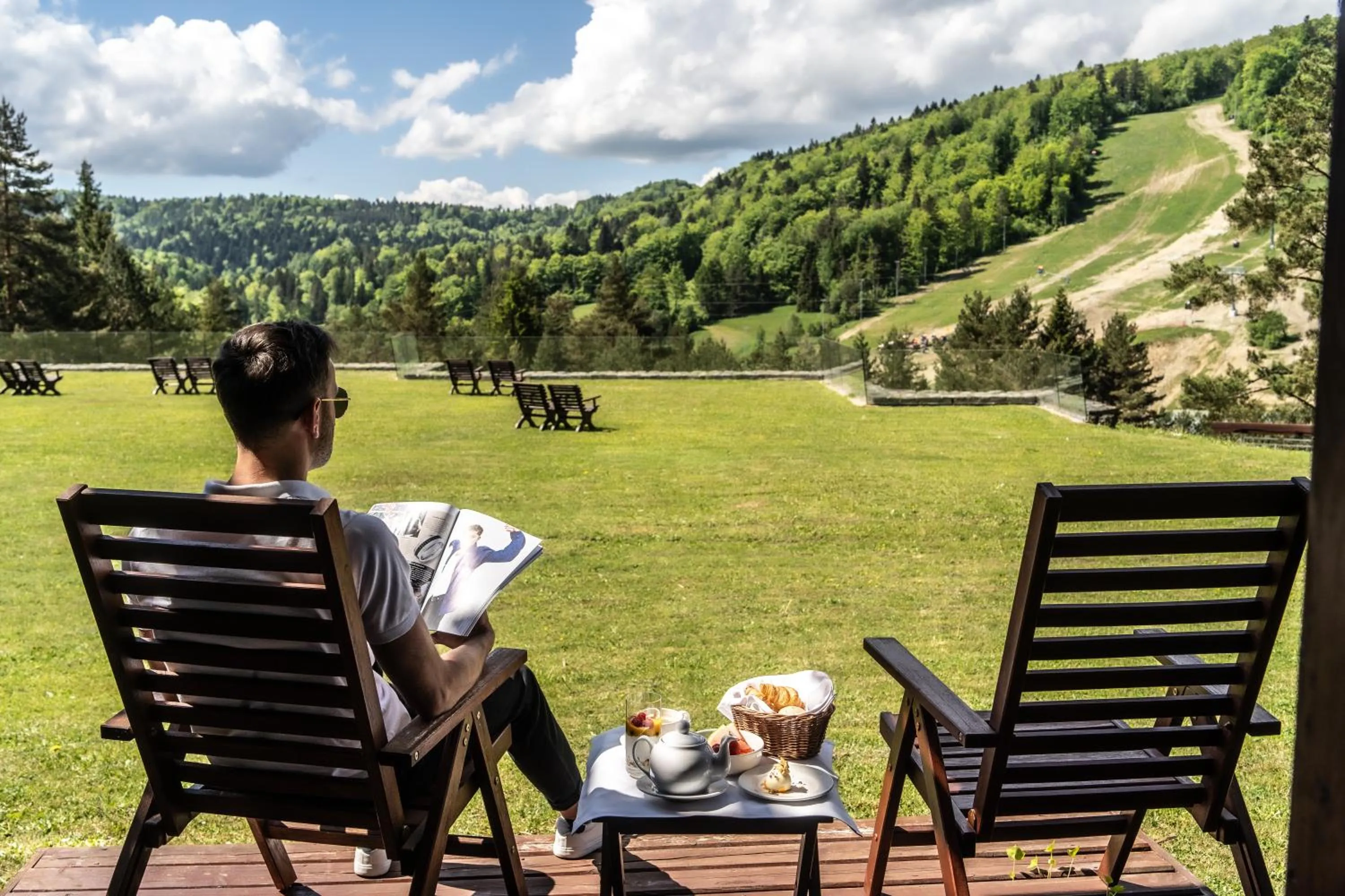 Natural landscape in Hotel SPA Dr Irena Eris Krynica Zdrój