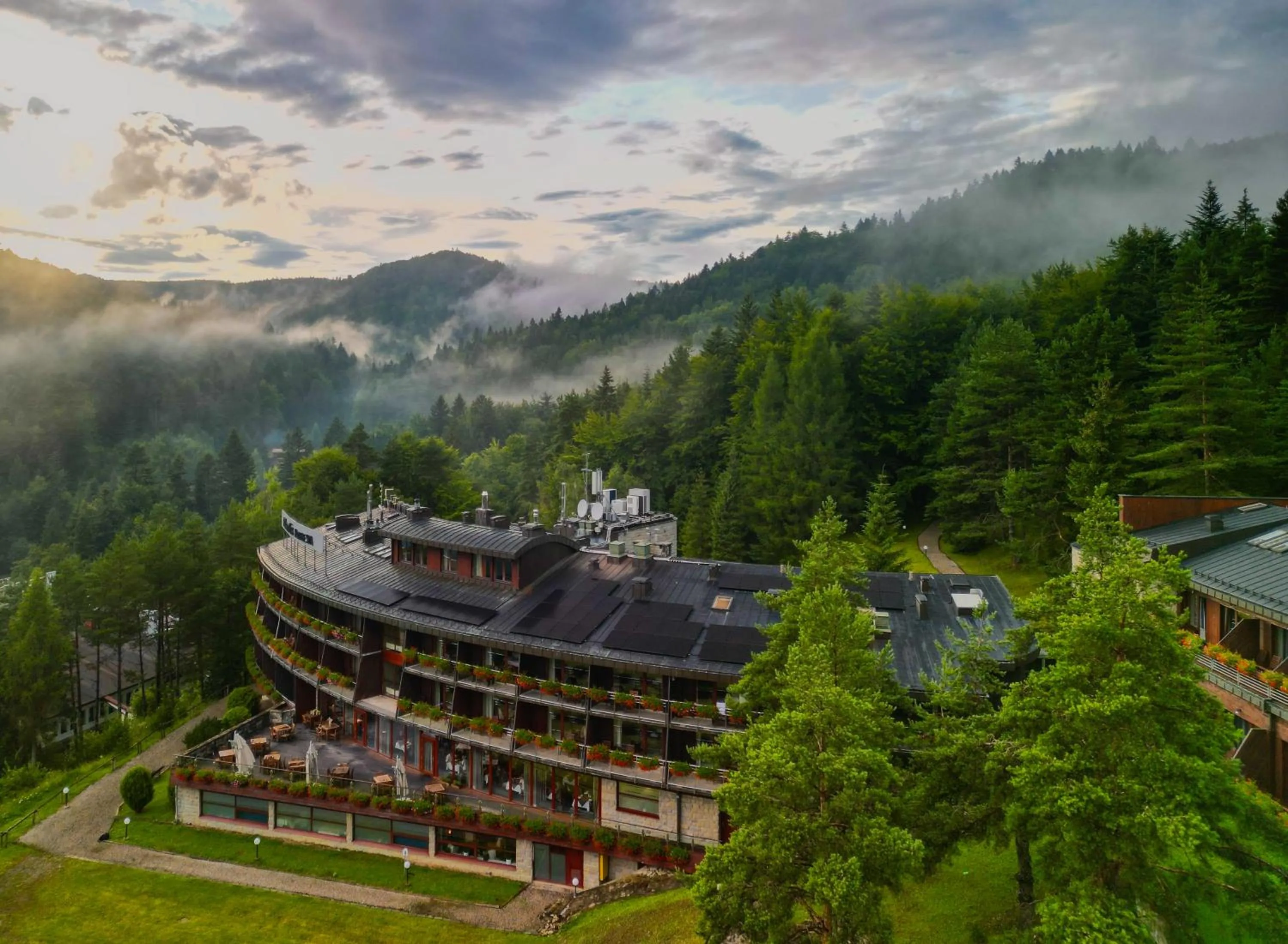 Property building in Hotel SPA Dr Irena Eris Krynica Zdrój