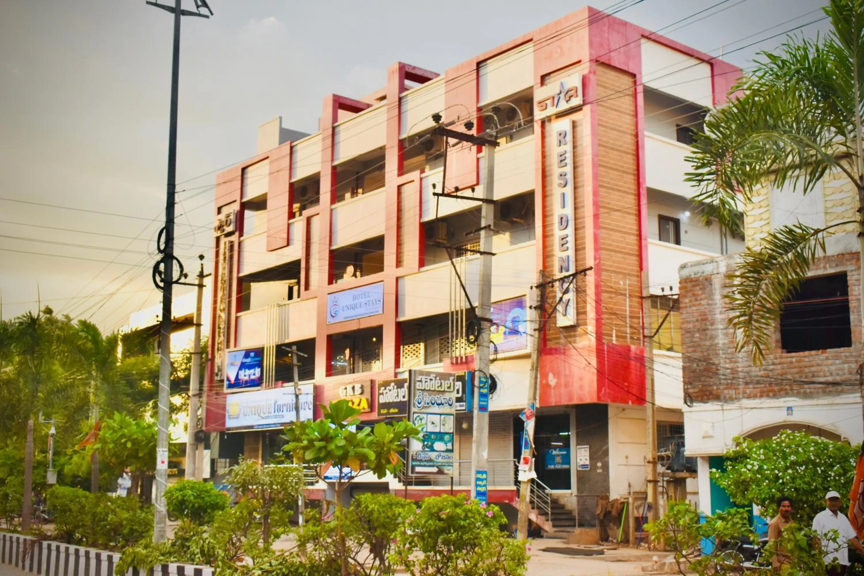 Property building in Hotel Unique Stays