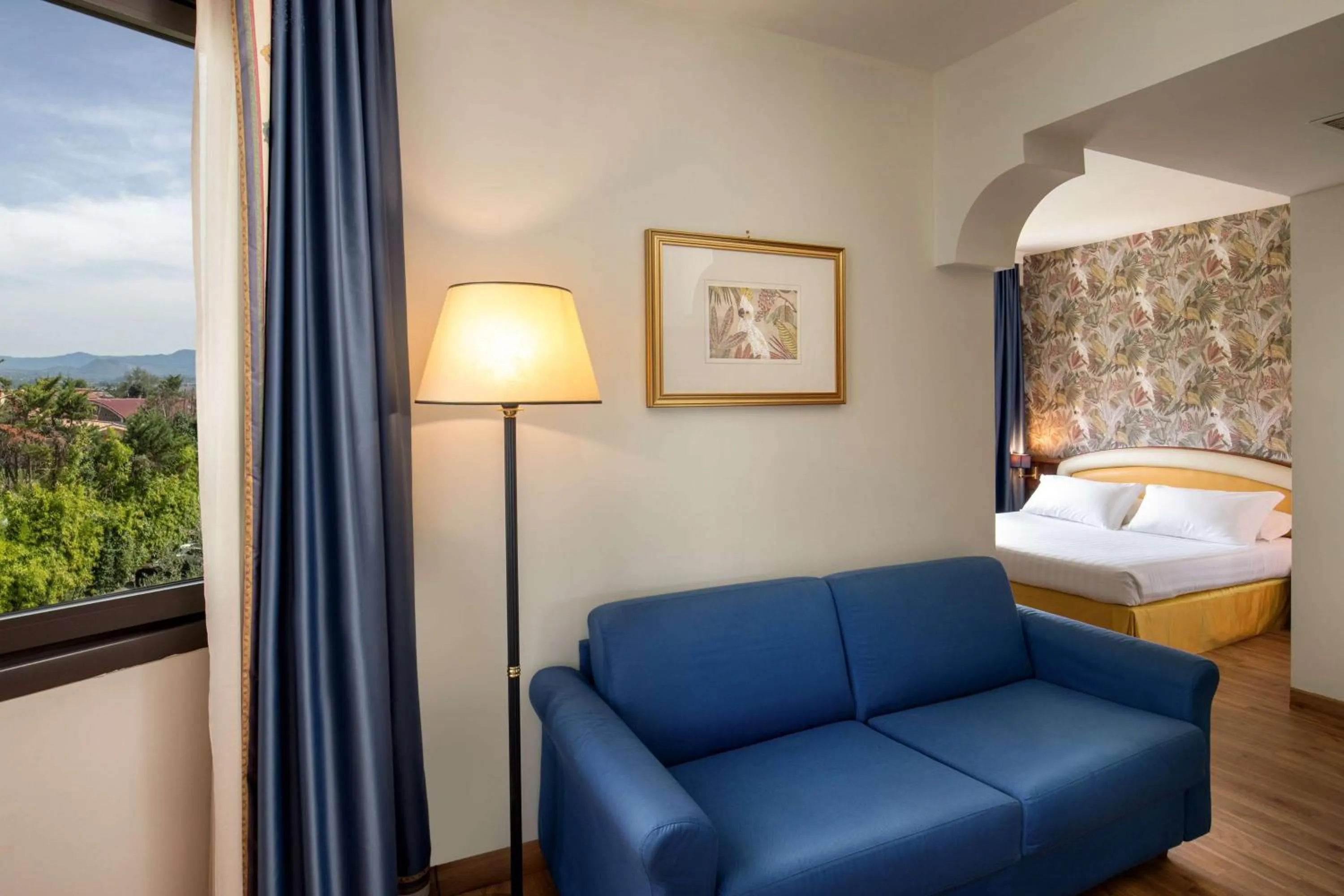 Bedroom, Bed in Best Western Park Hotel Roma Nord